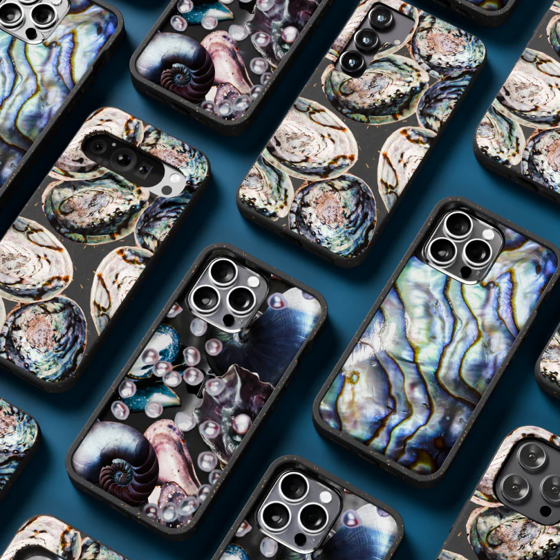 Black Abalone Shells Google Pixel 9 Pro XL Case - Image 6
