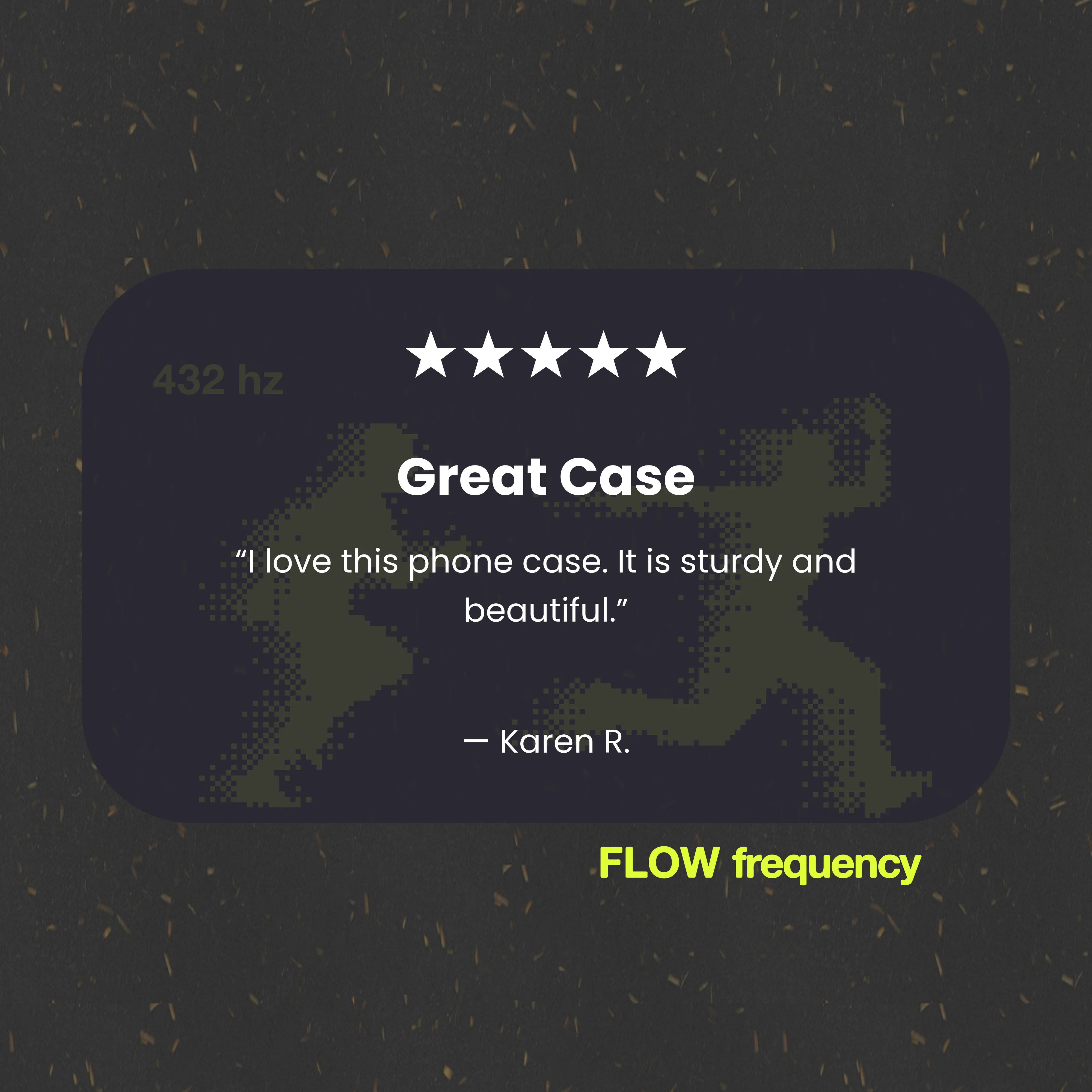 Black Flow Frequency Google Pixel 8a Case - Image 4