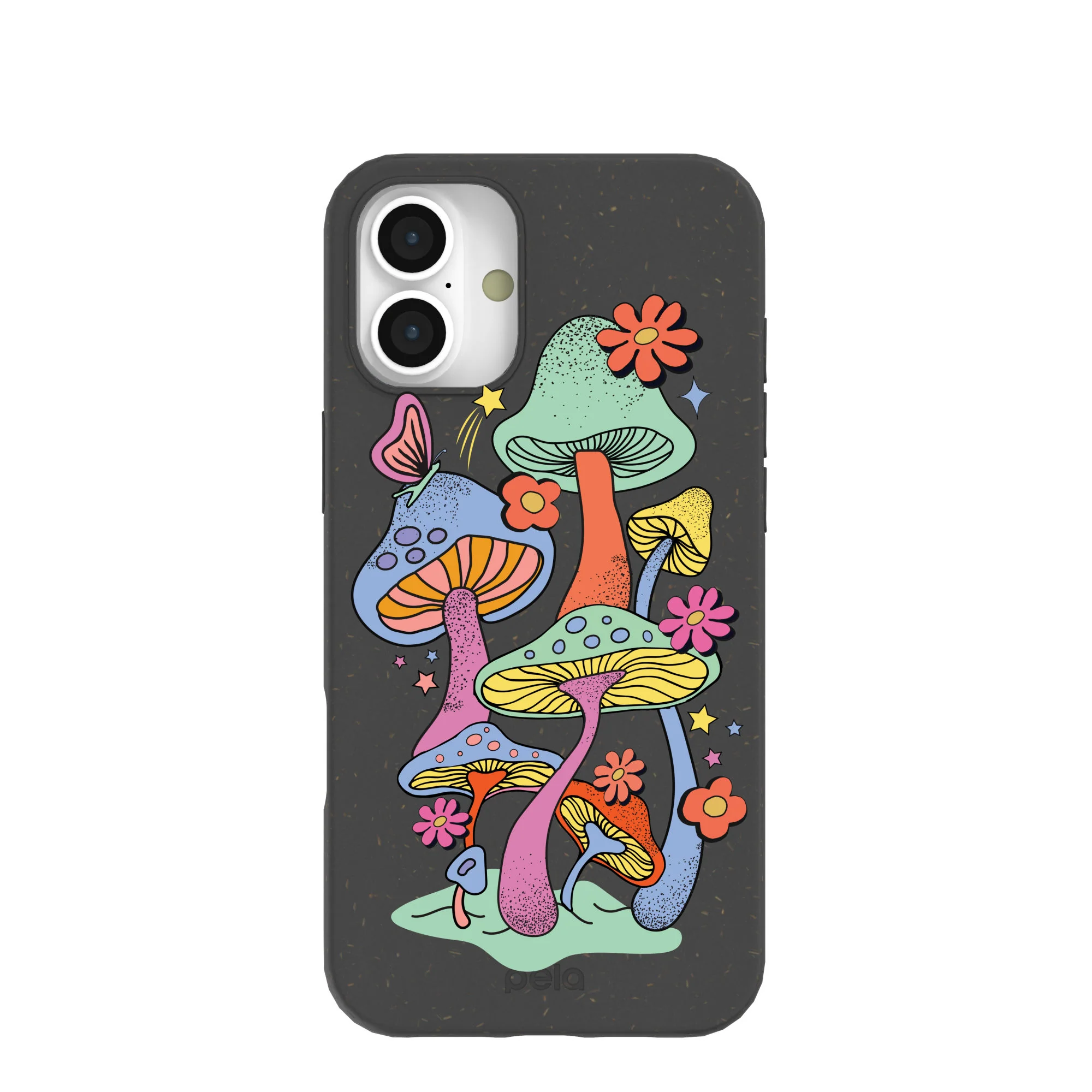Black Magical Forest iPhone 16 Plus Case
