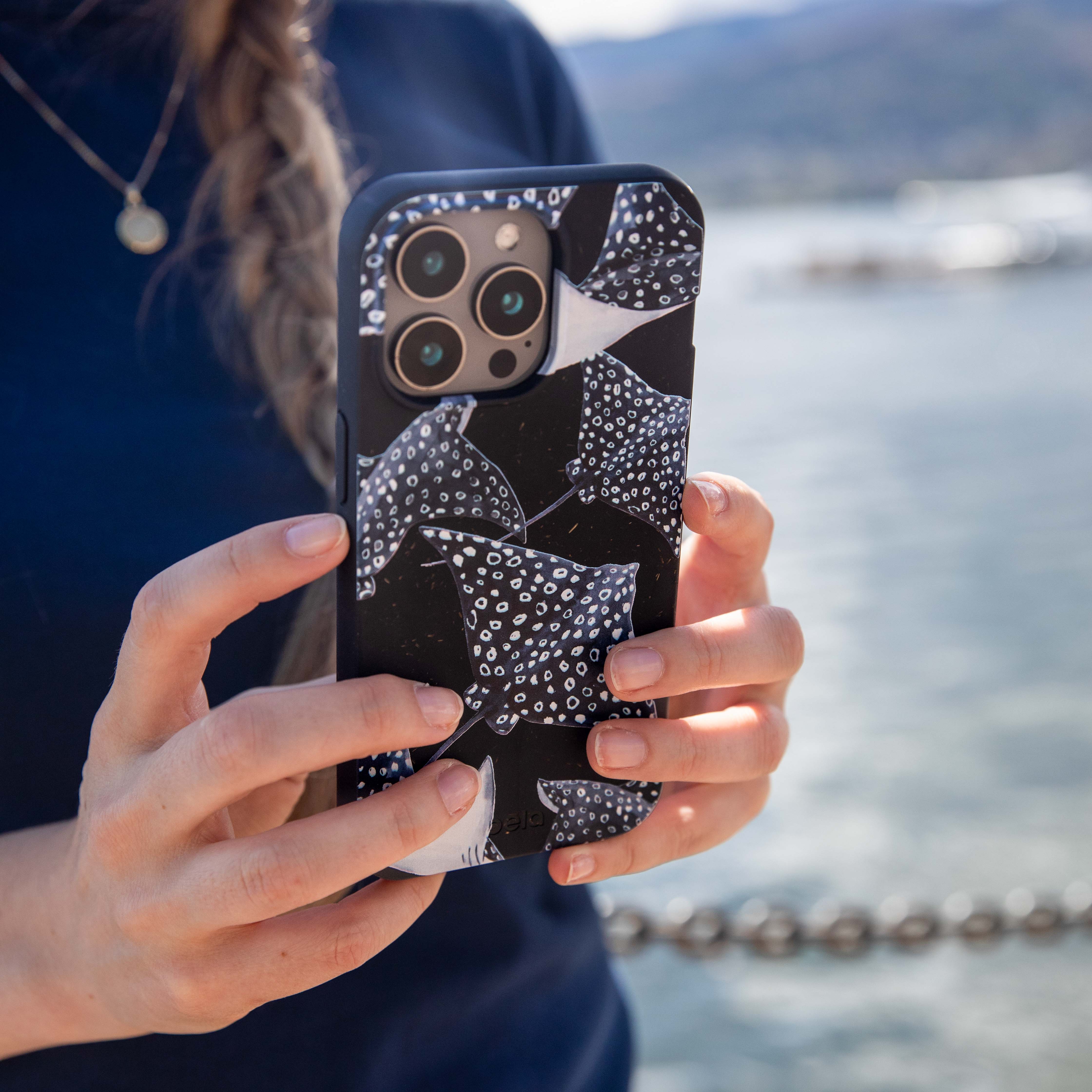 Black Midnight Rays iPhone 11 Case - Image 5