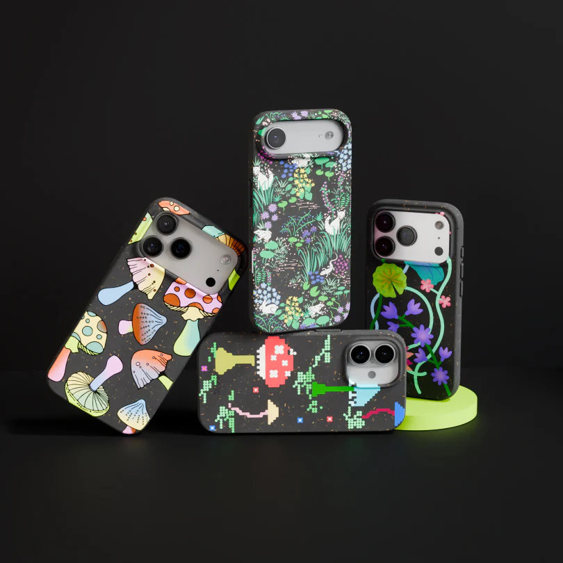 Black Neon Garden Samsung Galaxy S23 Case - Image 2