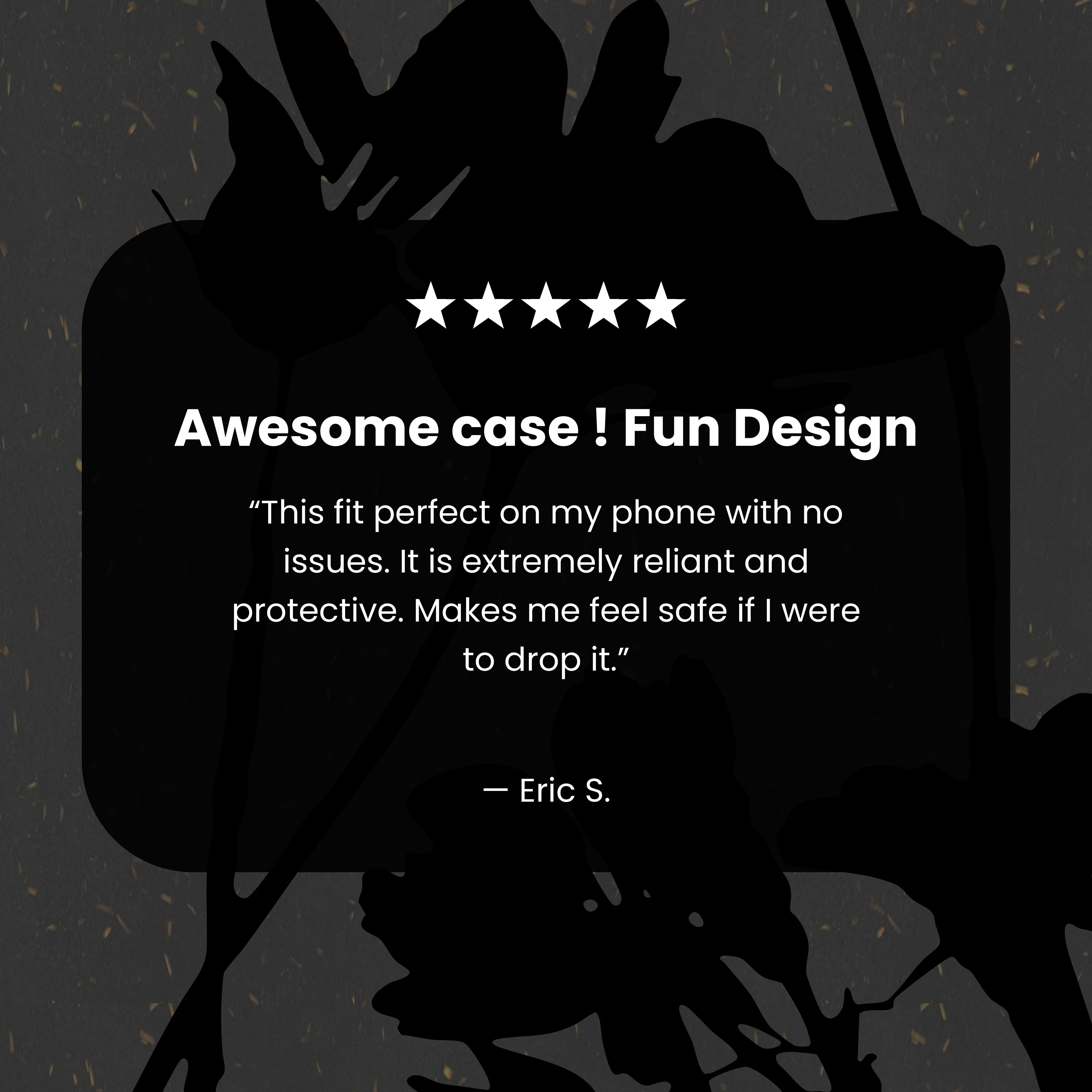 Black Shadow Petals Google Pixel 8a Case - Image 4