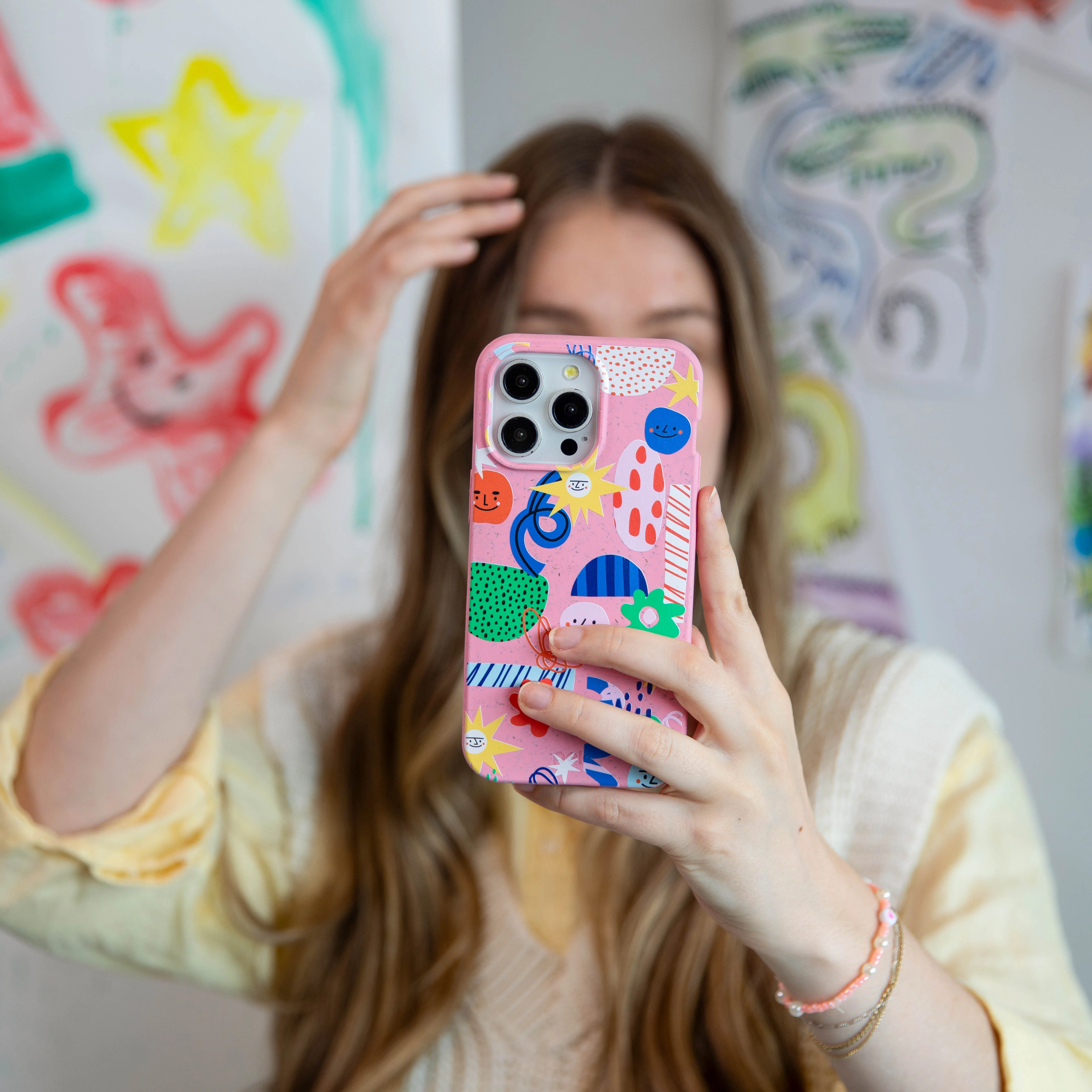 Bubblegum Pink Daydreaming iPhone 11 Pro Case - Image 5
