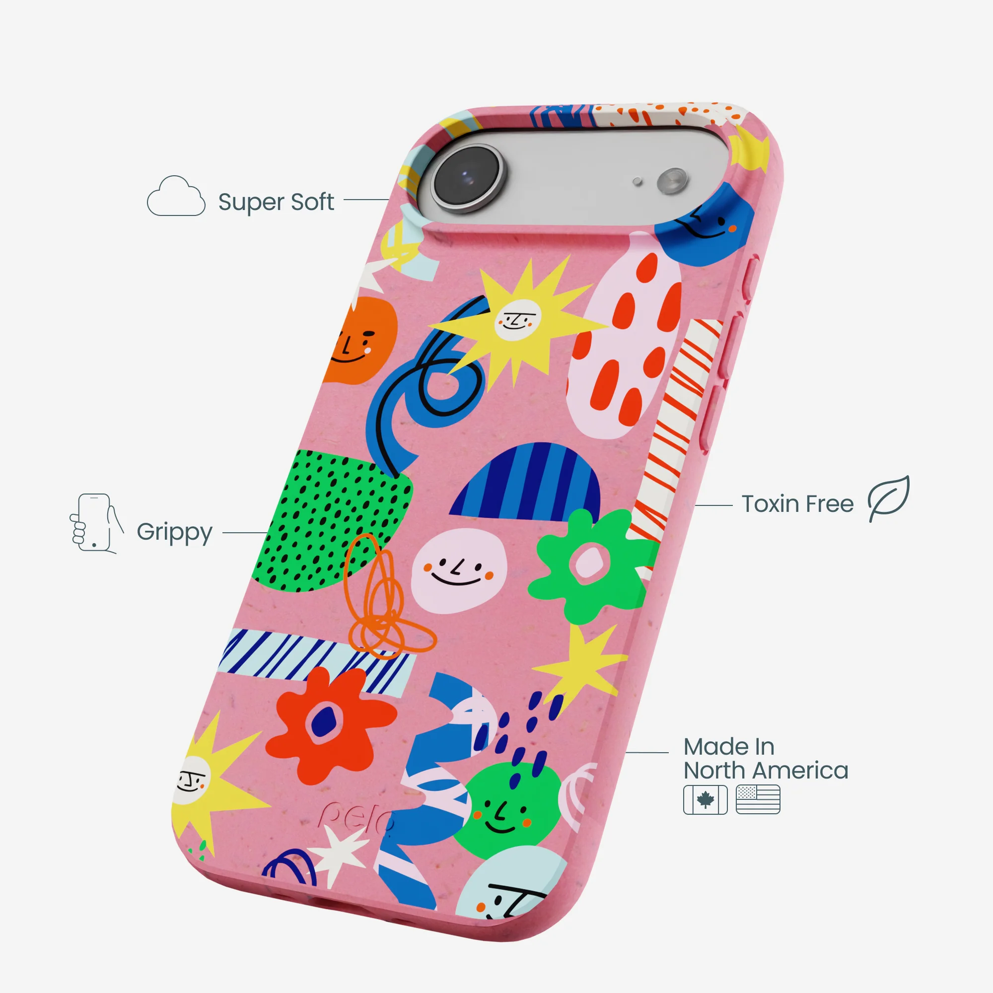 Bubblegum Pink Daydreaming iPhone Air Case - Image 4