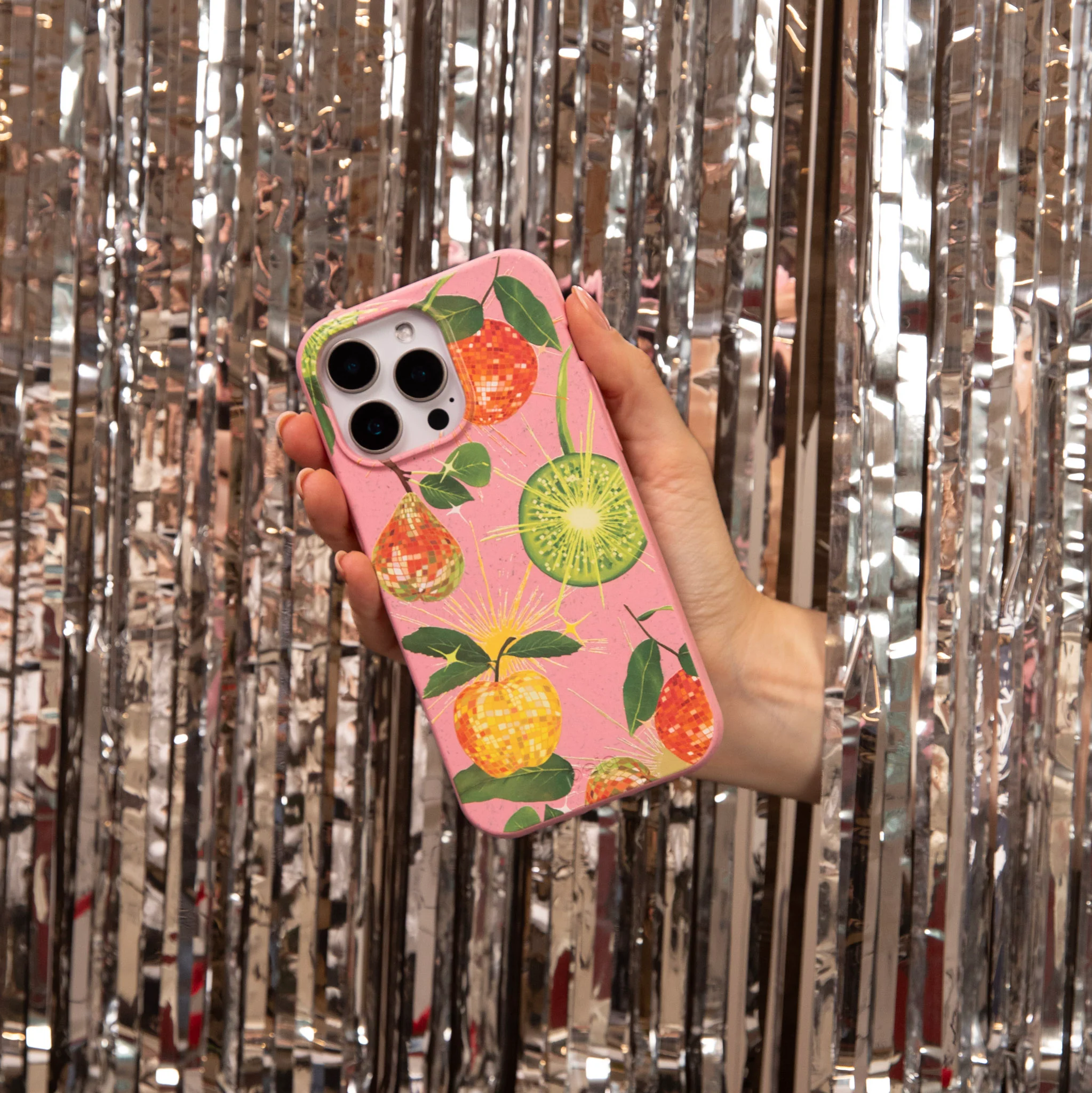 Bubblegum Pink Disco Fruity Samsung Galaxy S22 Case - Image 2