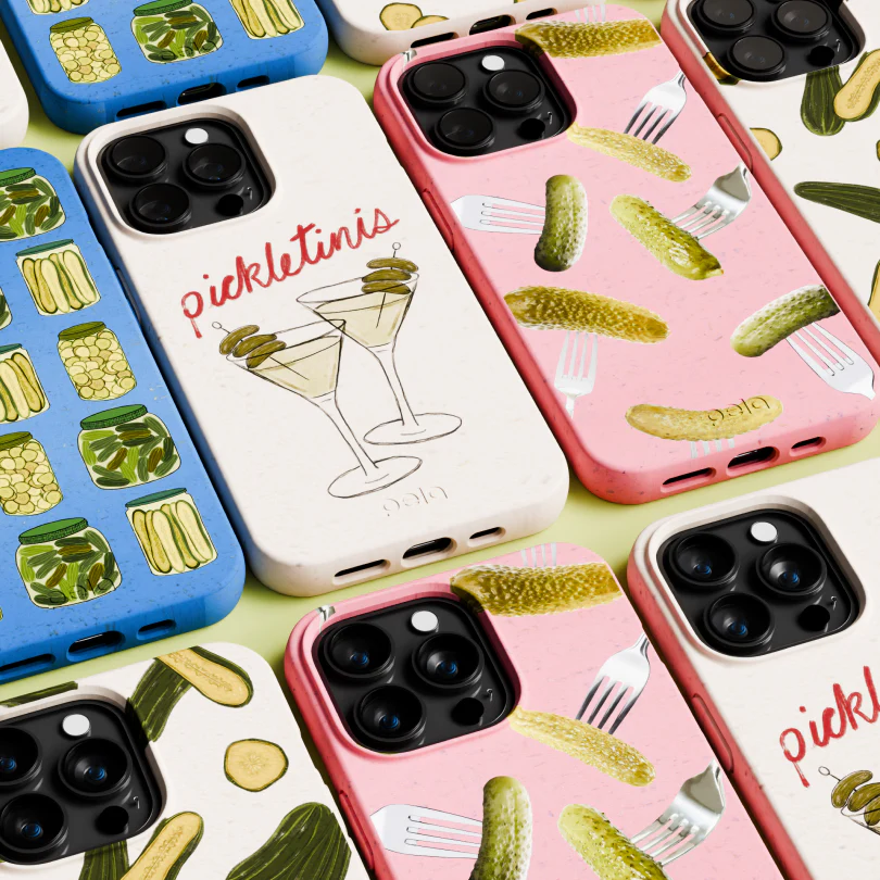 Bubblegum Pink Pickle Party iPhone 6/6s/7/8/SE Case - Image 6