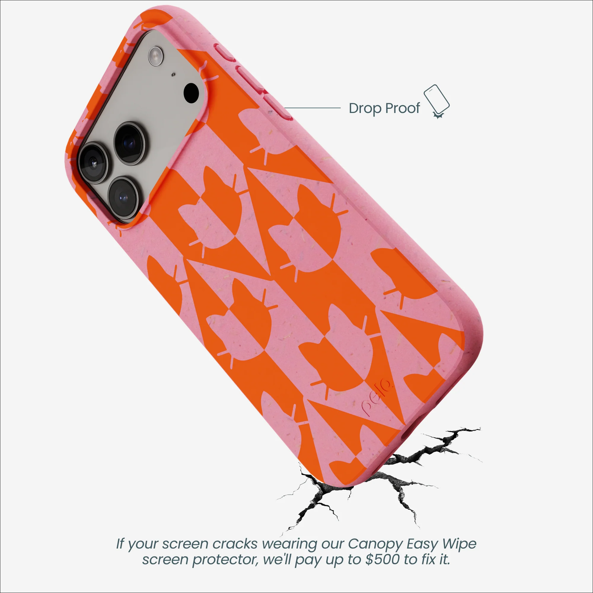 Bubblegum Pink Purr iPhone 17 Pro Max Case - Image 4