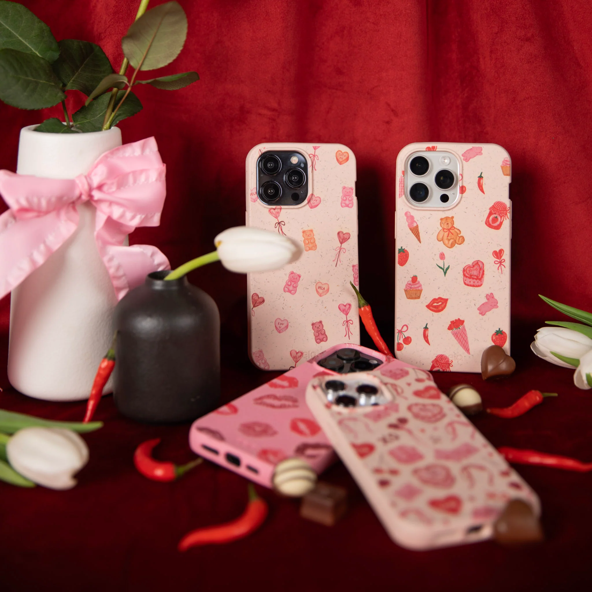 Bubblegum Pink XOXO Google Pixel 9/9 Pro Case - Image 7