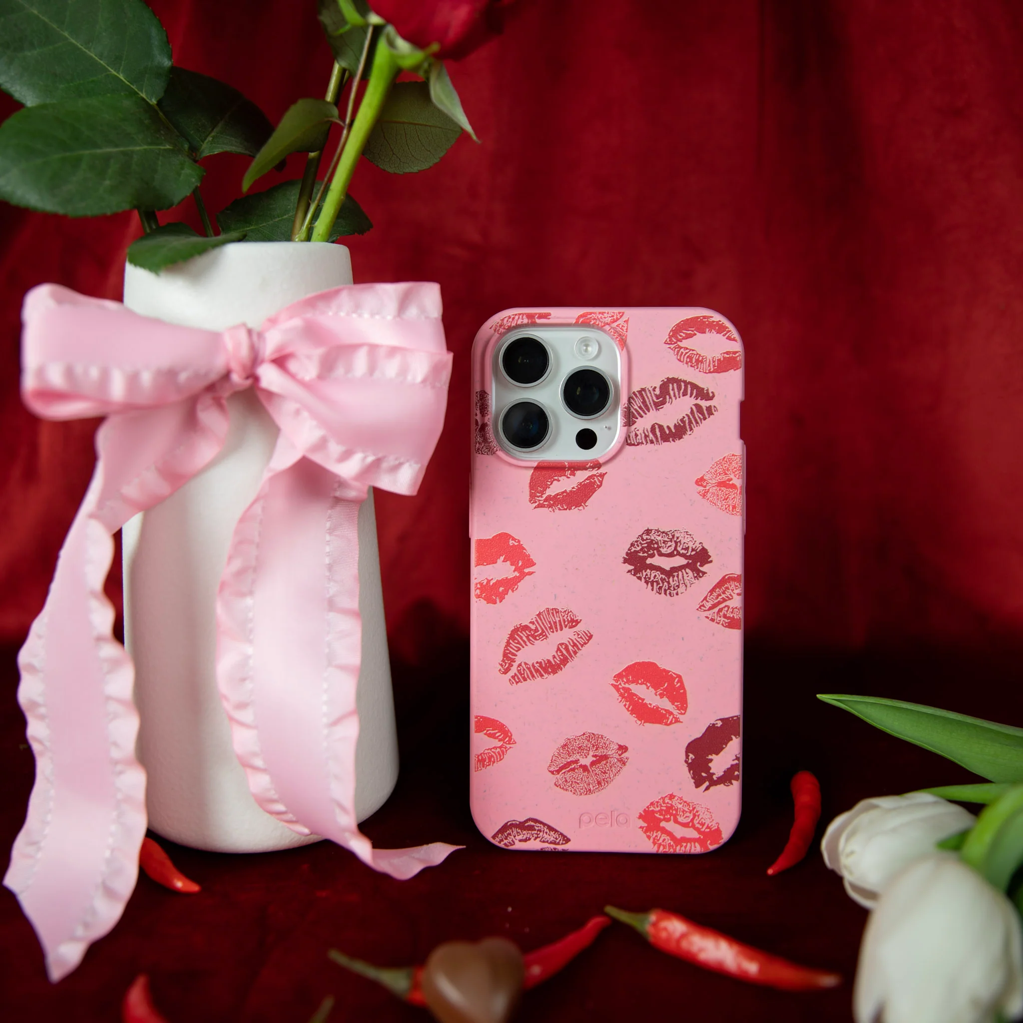Bubblegum Pink XOXO iPhone 11 Case - Image 6