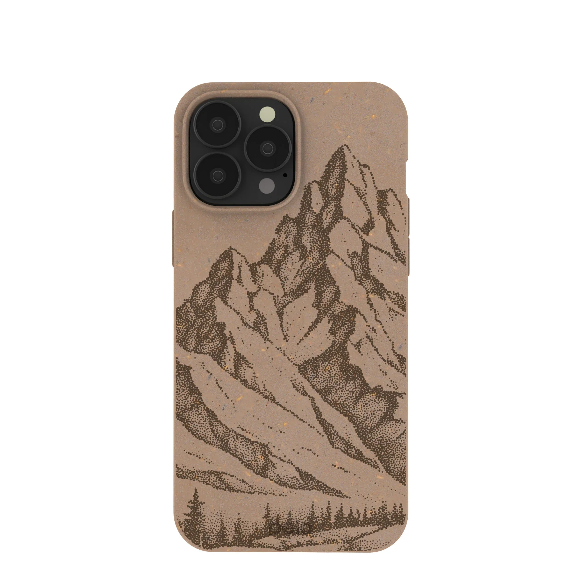 Chocolate Brown Silent Summit iPhone 13 Pro Max Case