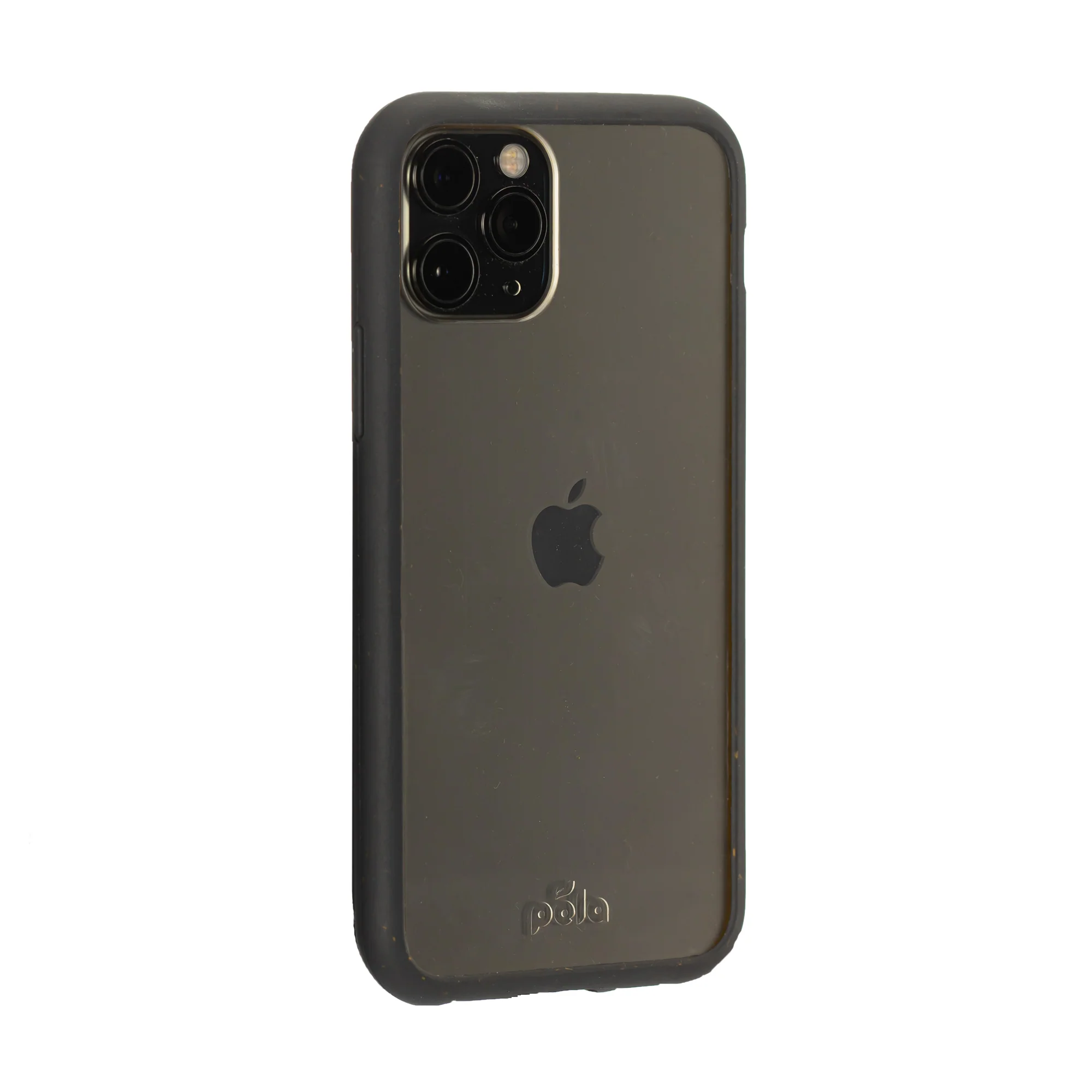 Clear iPhone 11 Pro Max Case with Black Ridge - Image 2