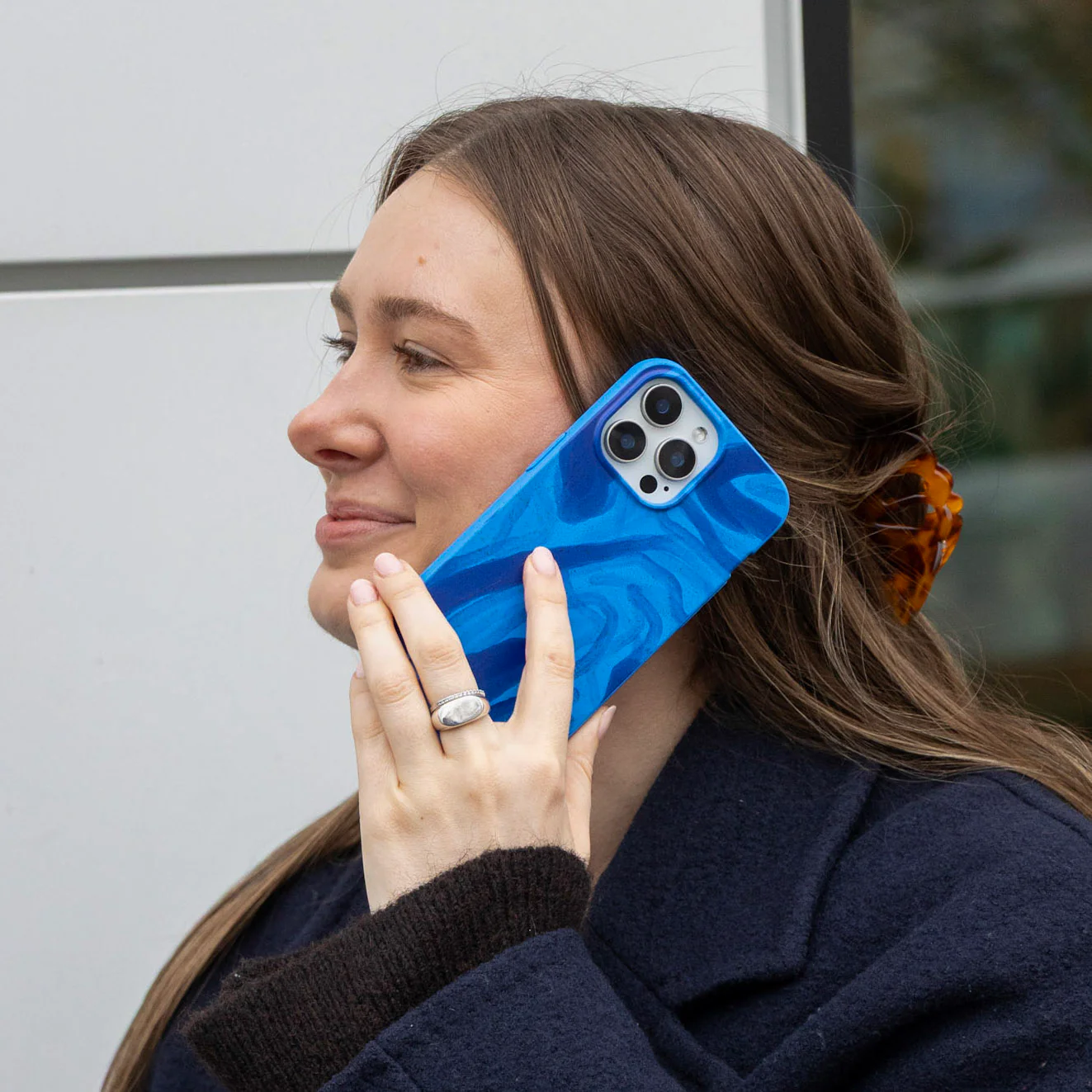 Electric Blue Blue Study iPhone 11 Pro Case - Image 2