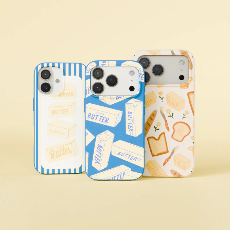 Electric Blue Butter Bars Google Pixel 6 Case - Image 5