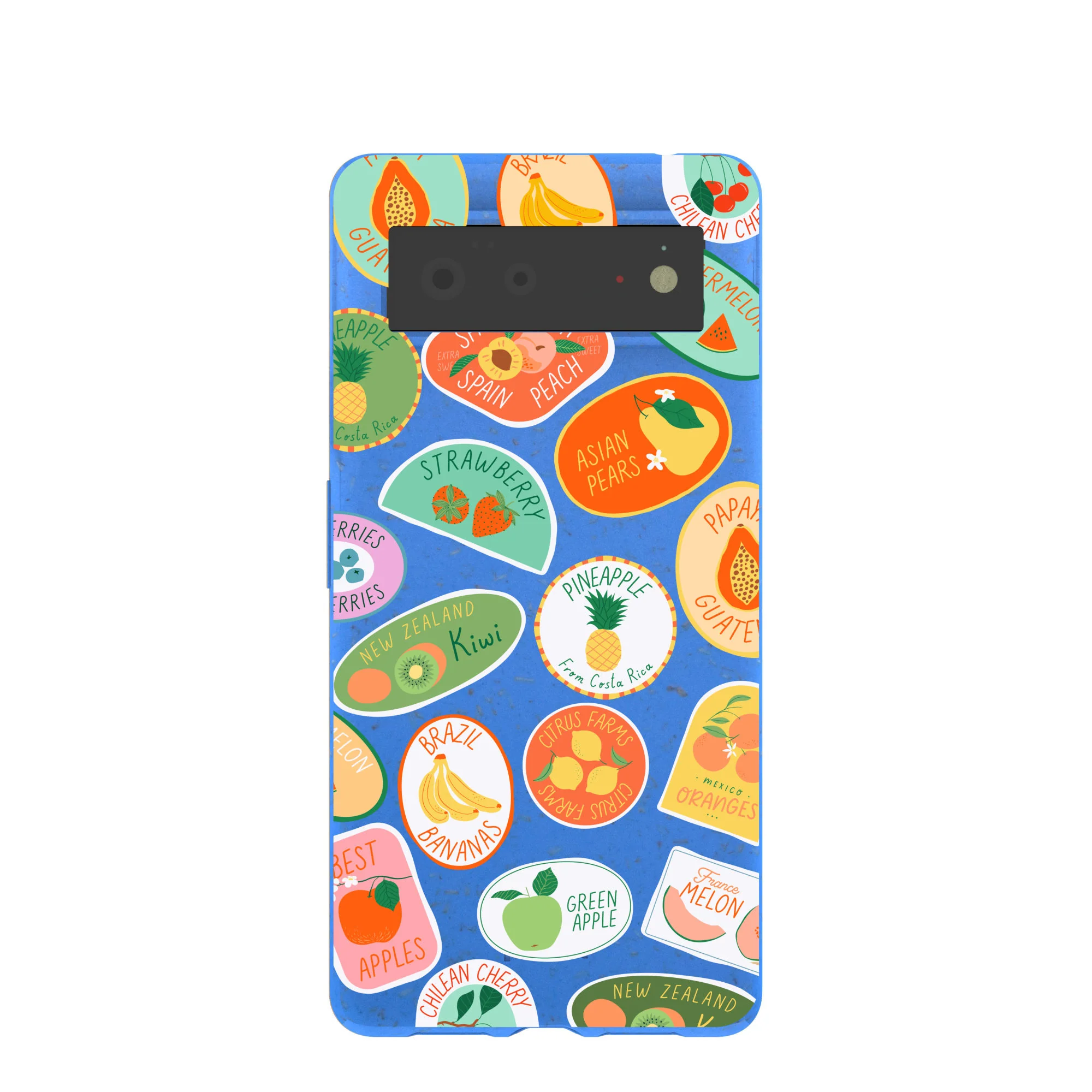 Electric Blue Frutti Club Google Pixel 6 Case