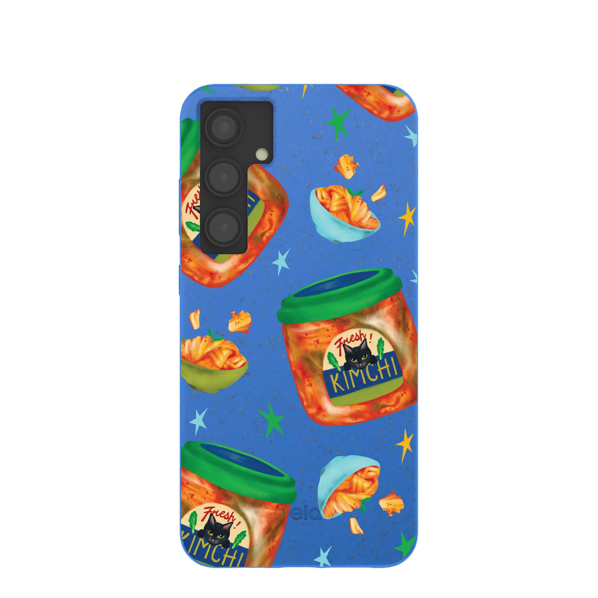 Electric Blue Kimchi Club Samsung Galaxy S24+(Plus) Case