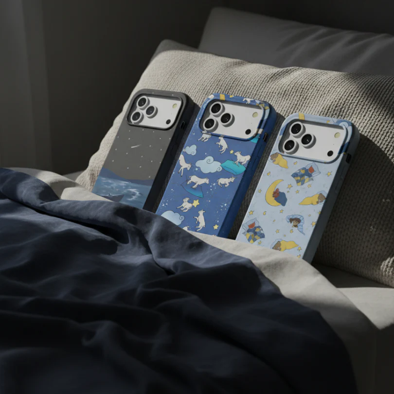 Electric Blue Sheep Dreamers iPhone 11 Pro Case - Image 5