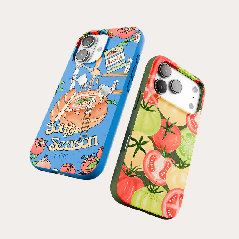 Electric Blue Soup Season Google Pixel 6a Case - Image 2