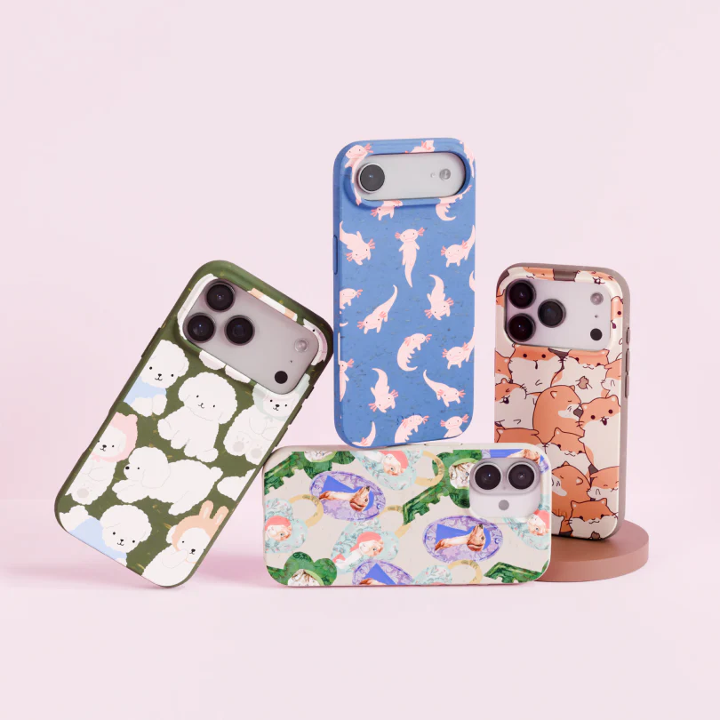 Forest Floor Cloud Poodles Google Pixel 8a Case - Image 5