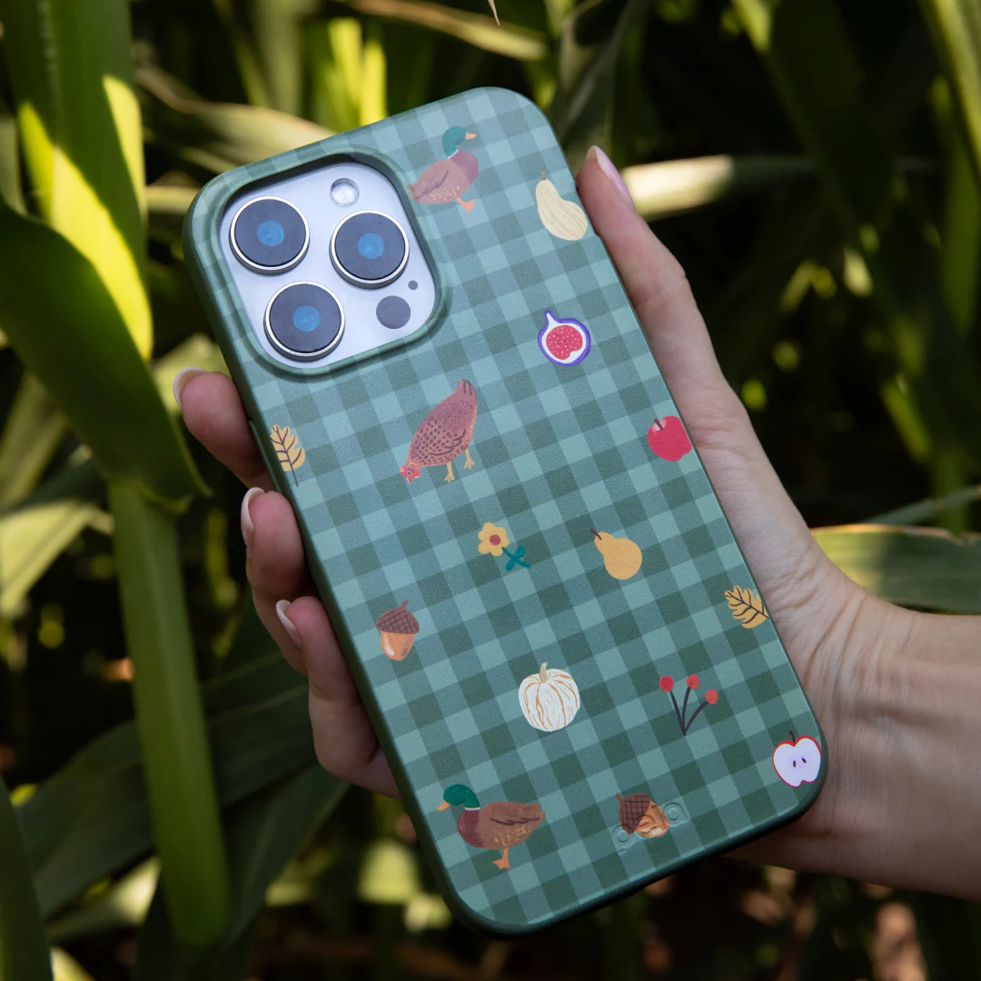 Forest Floor Harvest Folk iPhone 17 Case - Image 2