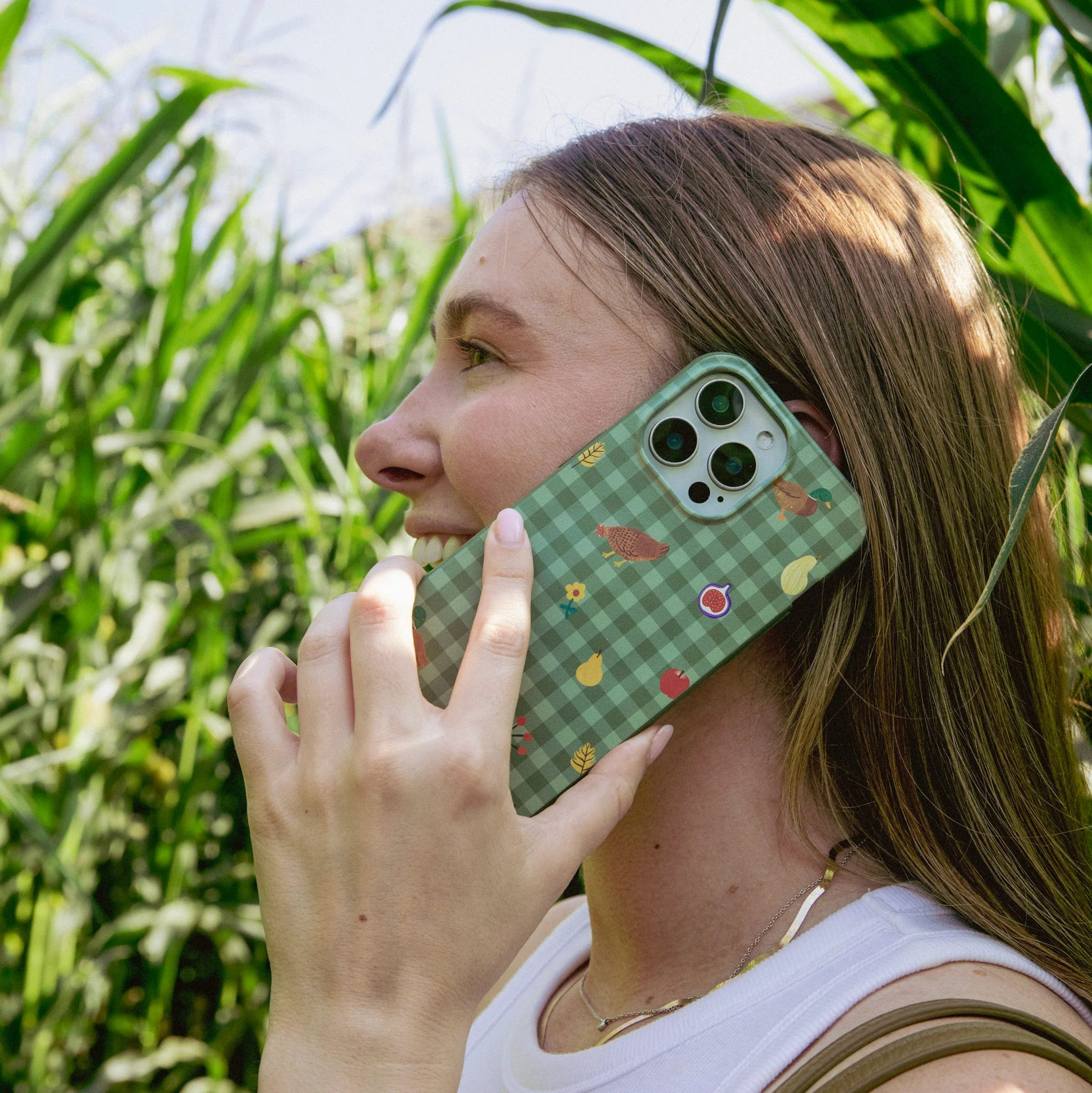 Forest Floor Harvest Folk iPhone XR Case - Image 7