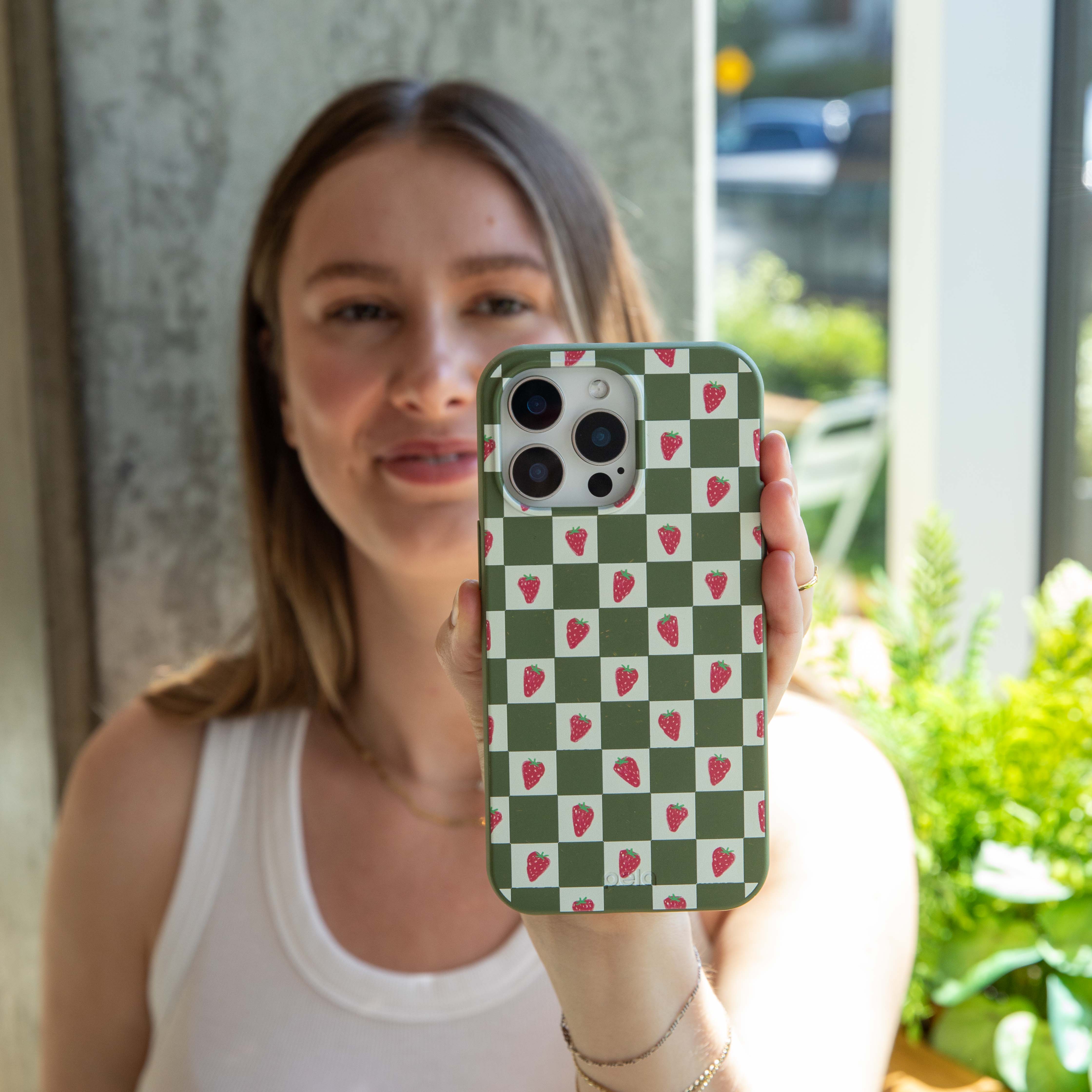 Forest Floor Strawberry Field Google Pixel 10 Pro XL Case - Image 2