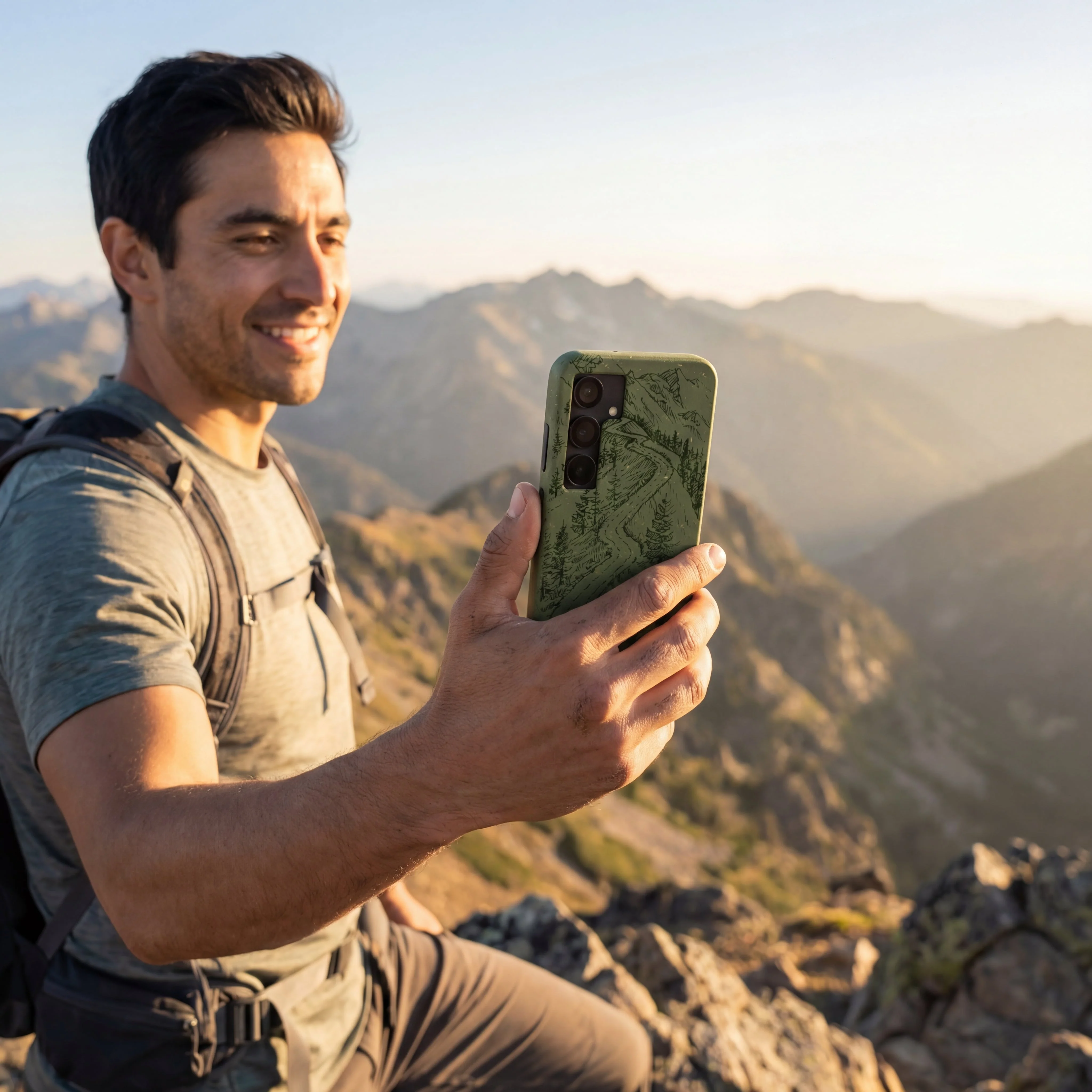 Forest Floor Trailbound Samsung Galaxy S24+(Plus) Case - Image 2