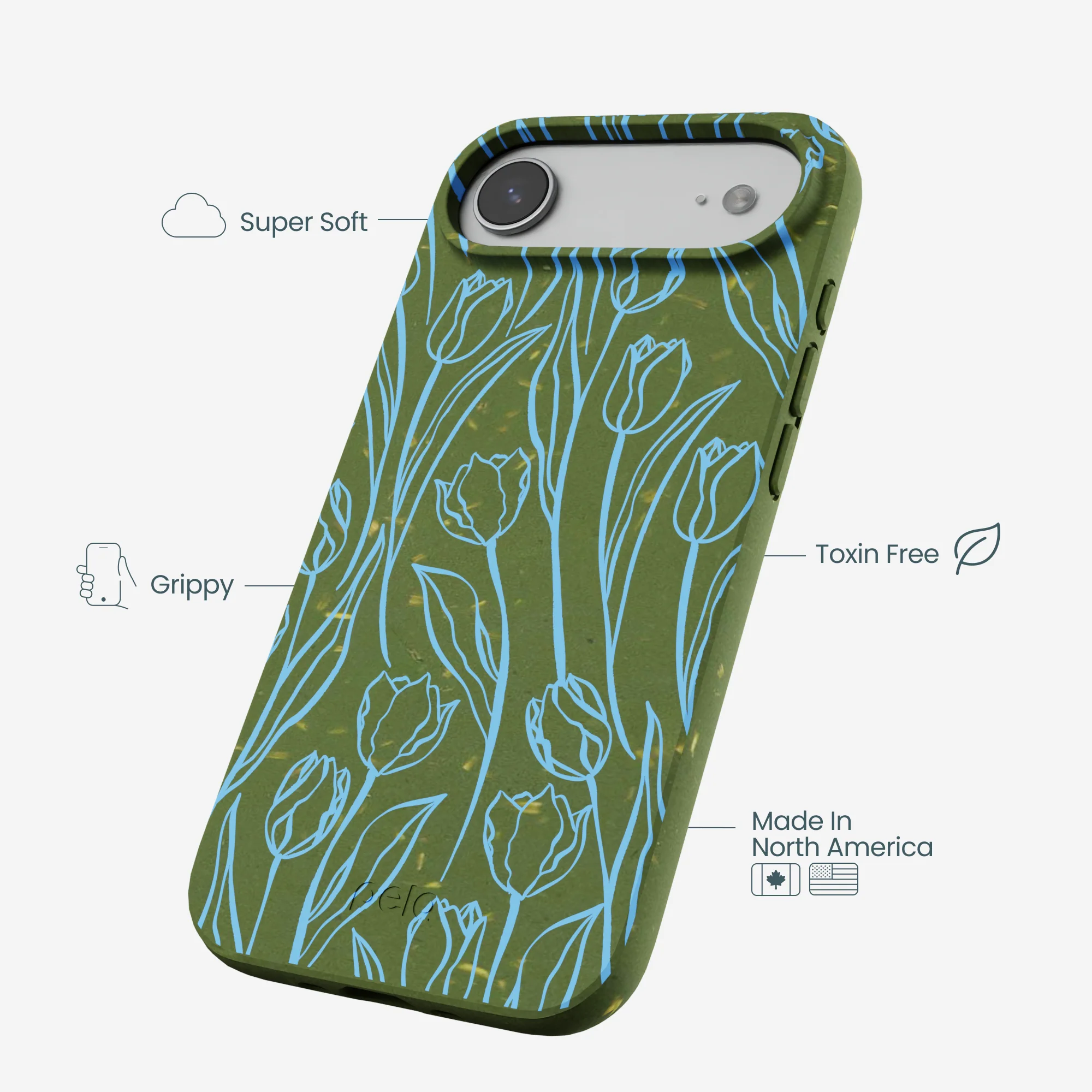 Forest Floor Tulip Dreams iPhone Air Case - Image 4