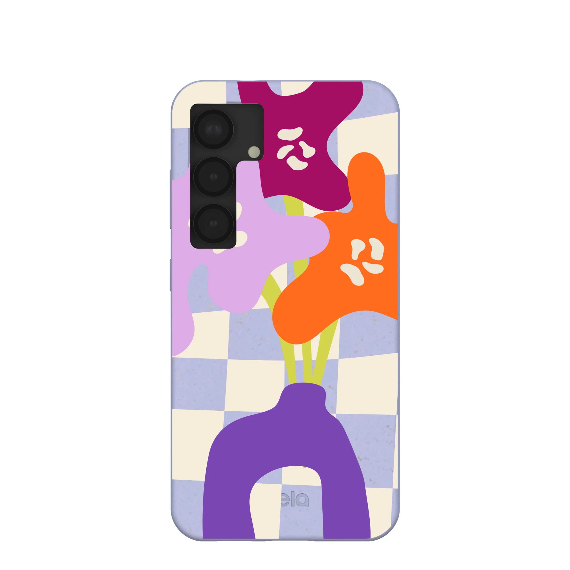 Lavender Bright Blooms Samsung Galaxy S25 Case