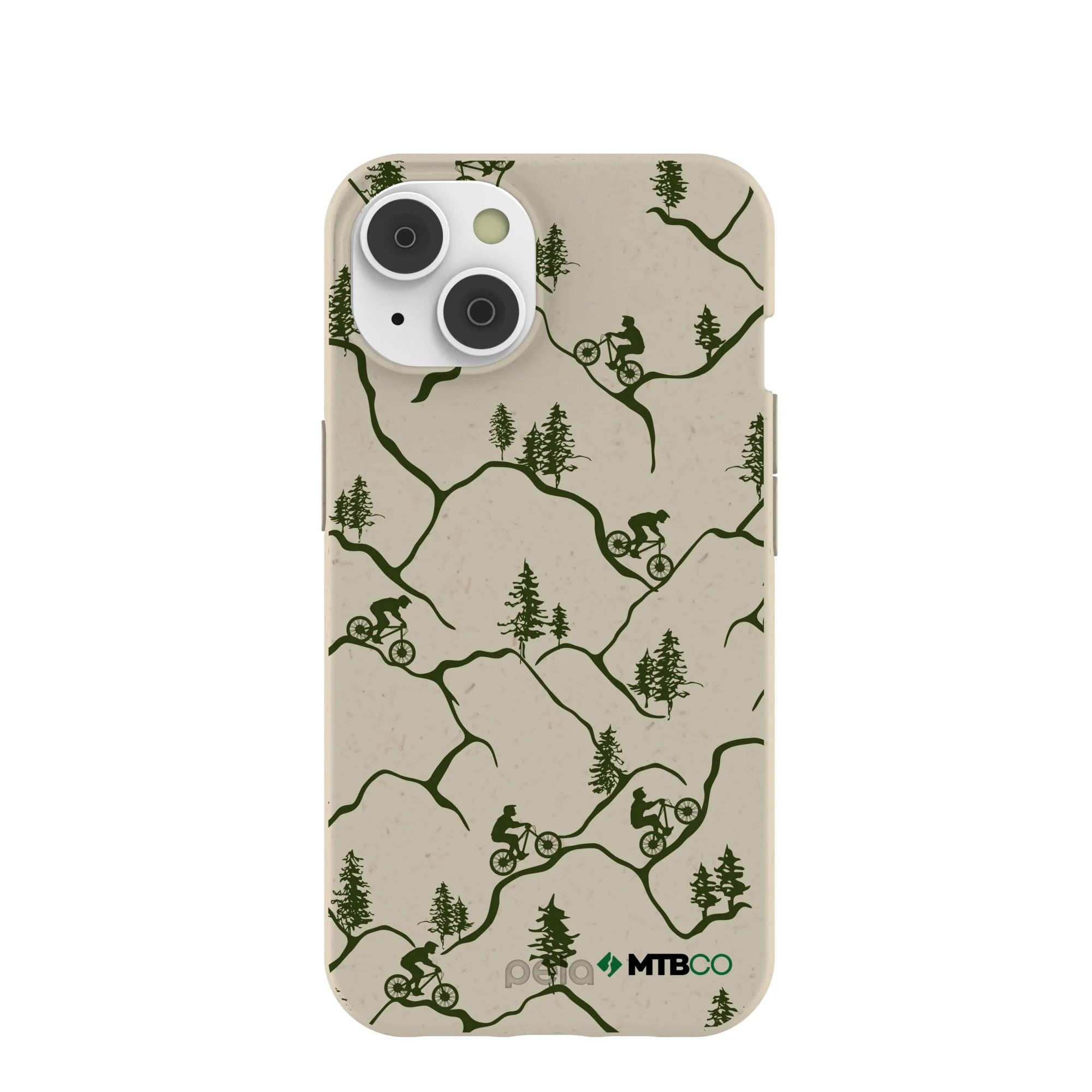 London Fog Bike Trek MTBCO iPhone 14 Case
