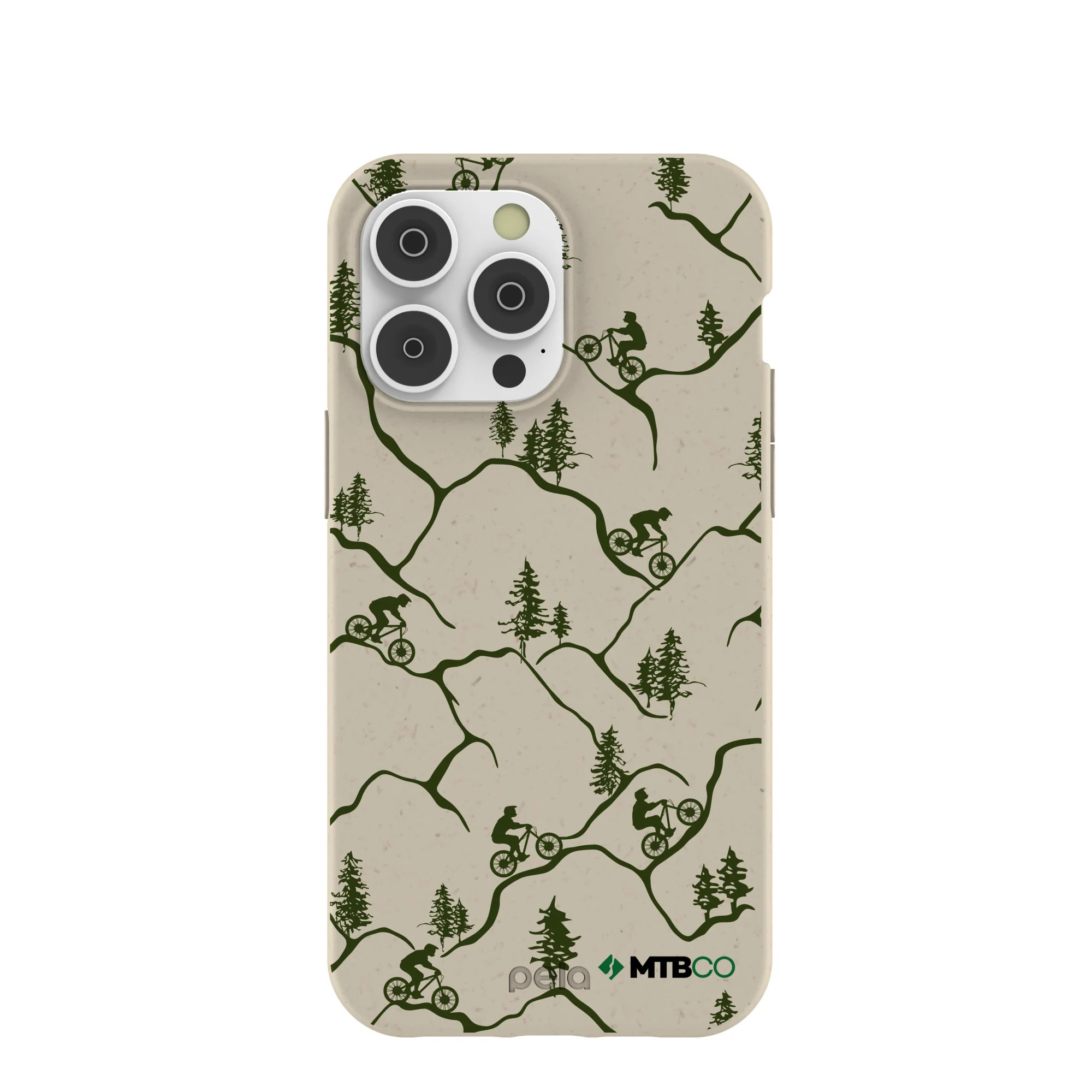 London Fog Bike Trek MTBCO iPhone 14 Pro Max Case
