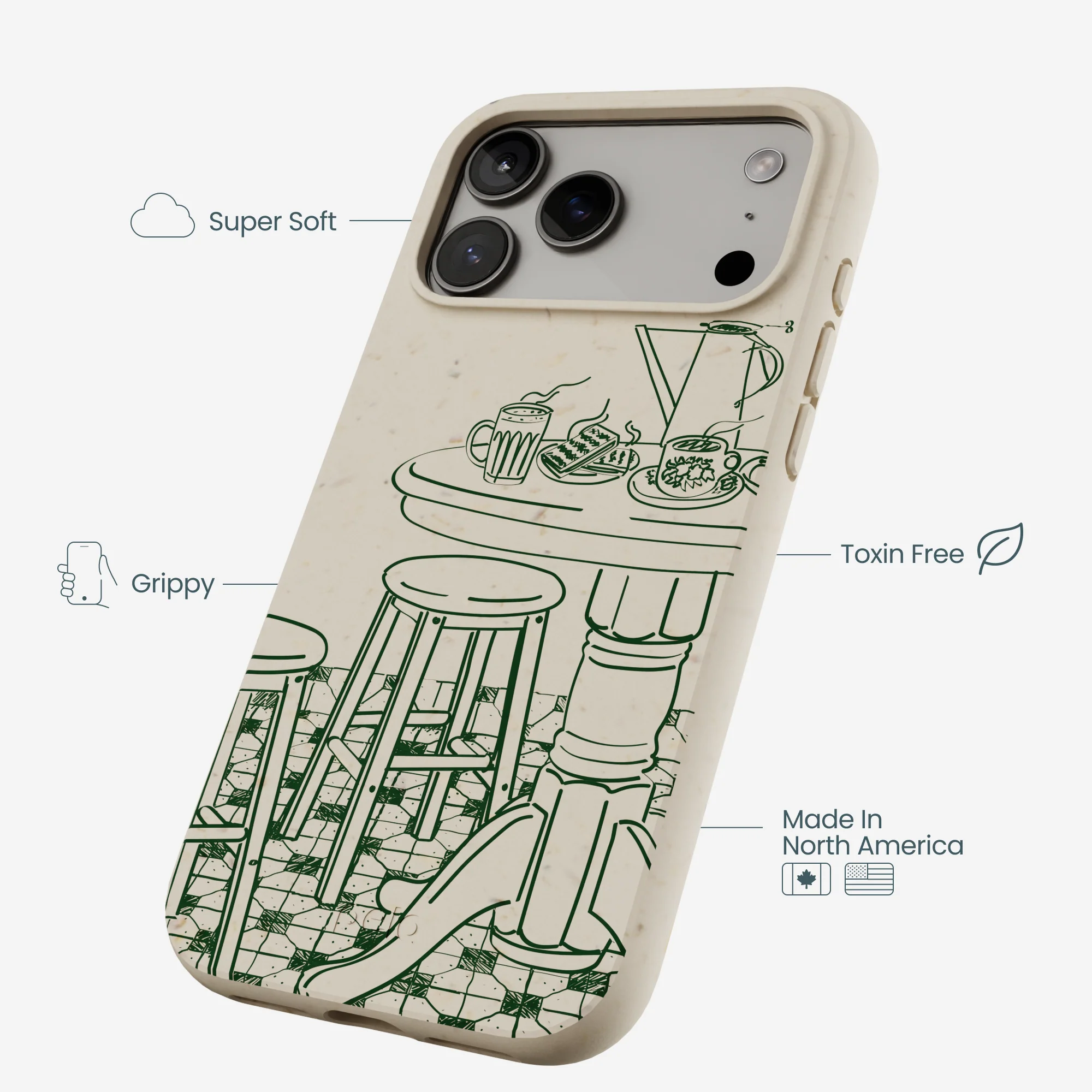 London Fog Brunch iPhone 17 Pro Max Case - Image 3