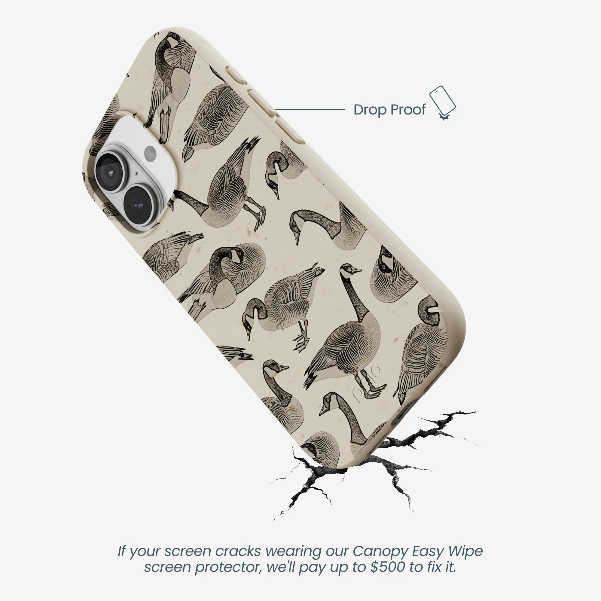 London Fog Canadian Geese iPhone 17 Case - Image 4