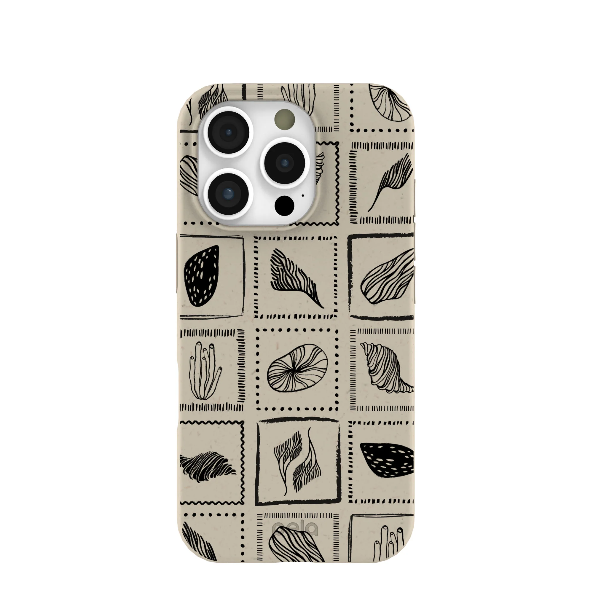 London Fog Coral Tiles iPhone 16 Pro Case