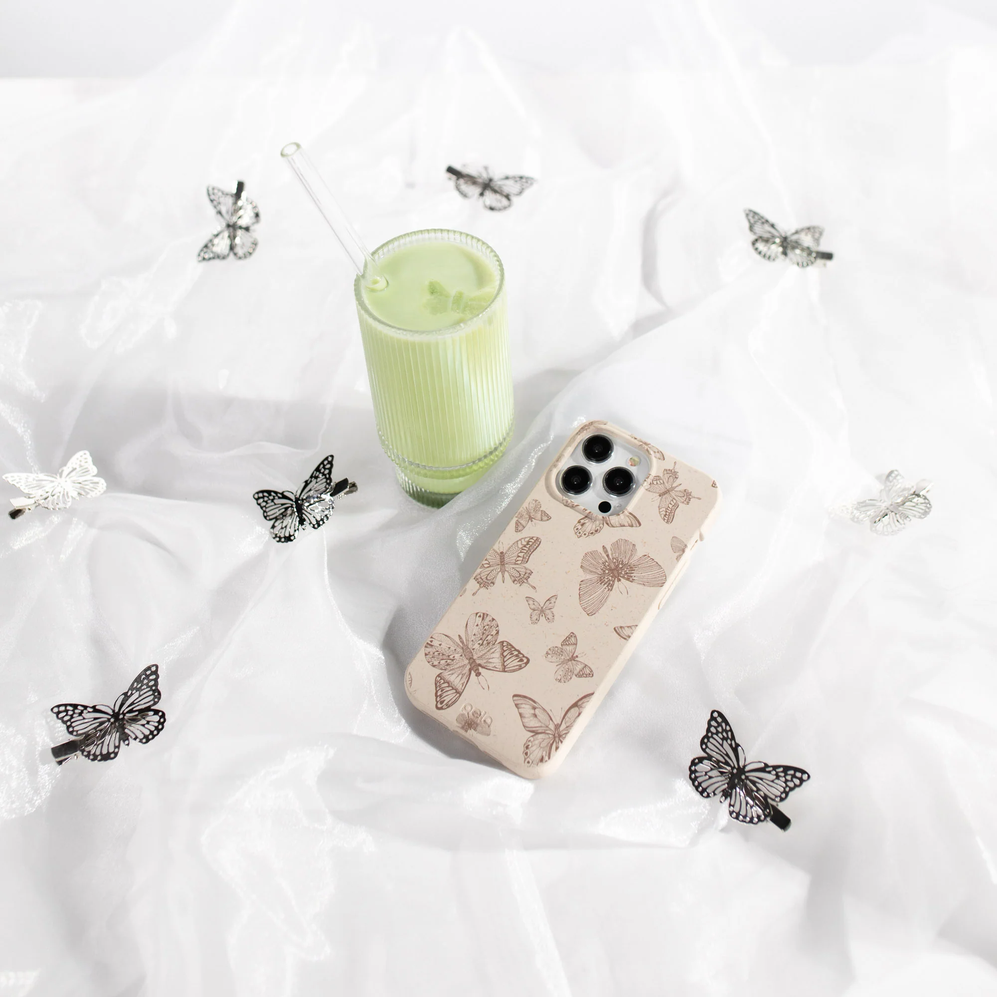 London Fog Delicate Flutters Google Pixel 9a Case - Image 2