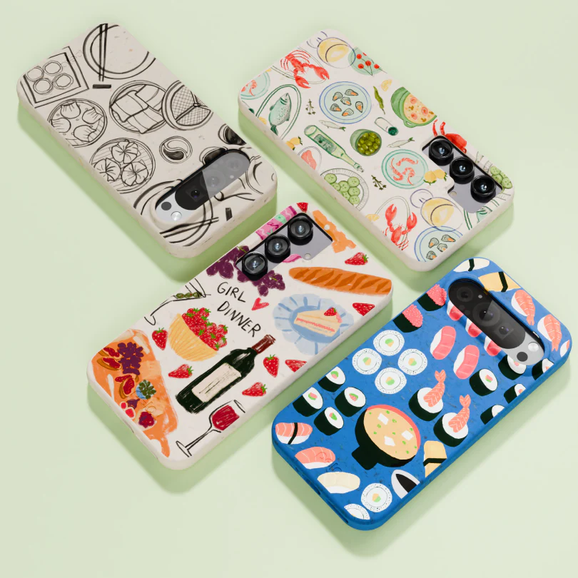 London Fog Dimsum Doodles iPhone 14 Plus Case - Image 6