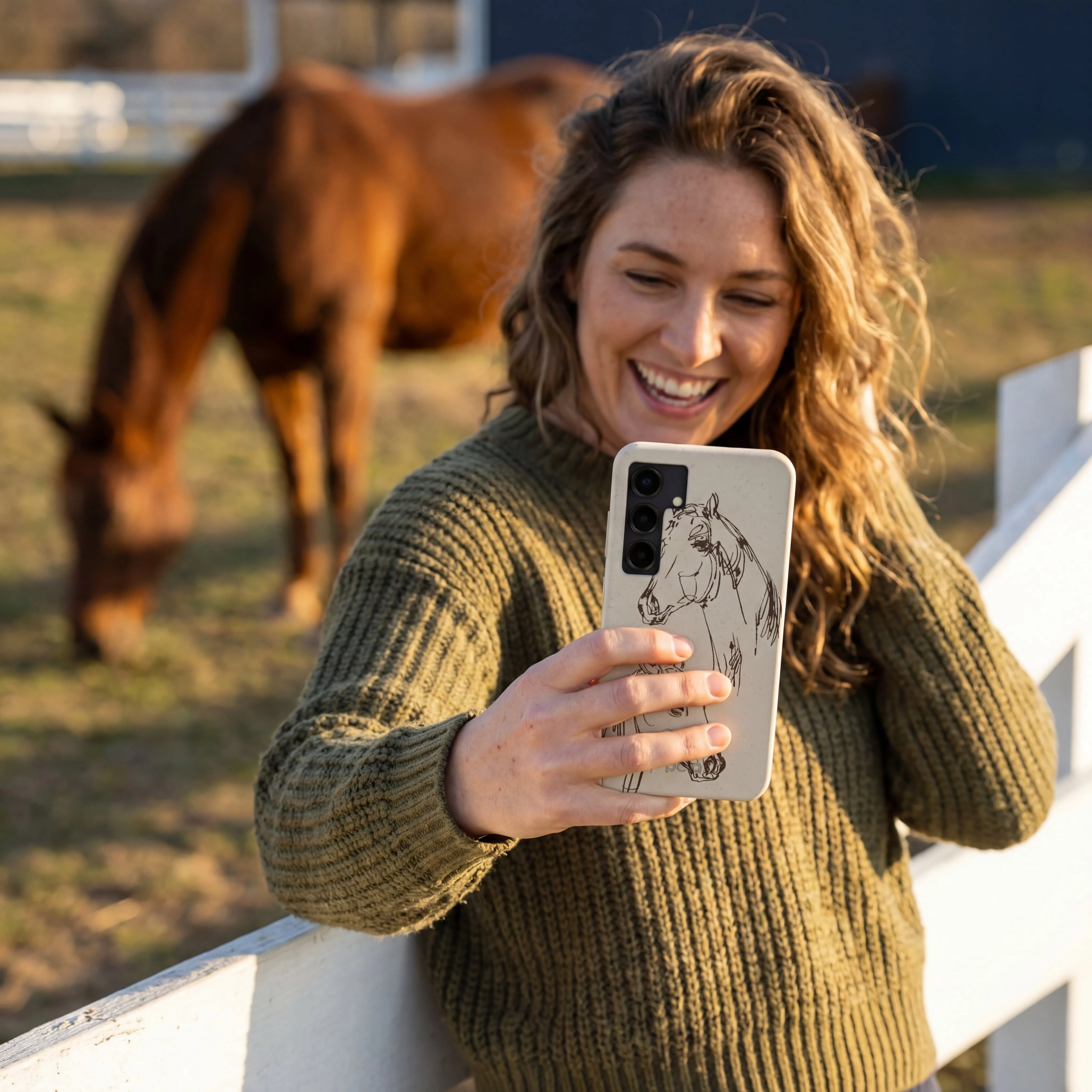 London Fog Equine Samsung Galaxy S25+(Plus) Case - Image 2