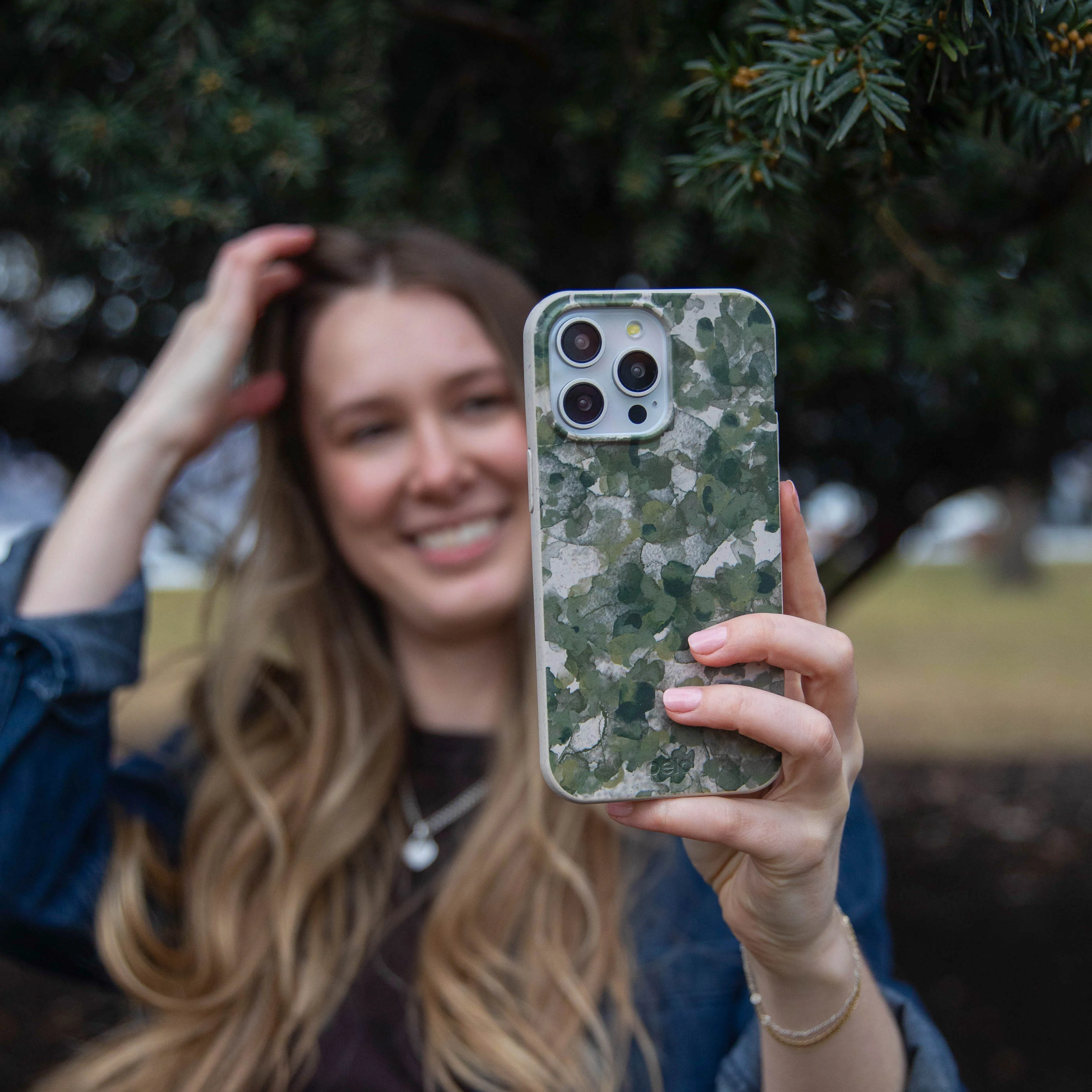 London Fog Foliage Camo iPhone Air Case - Image 6