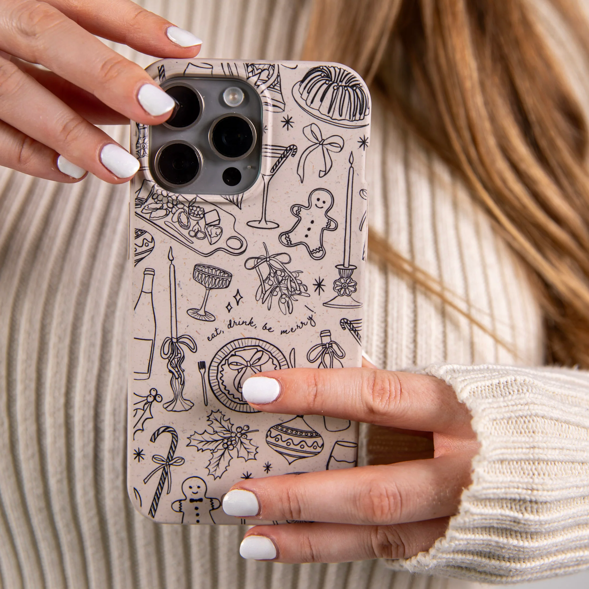 London Fog Holiday Dinner Party Google Pixel 9 Pro XL Case - Image 2
