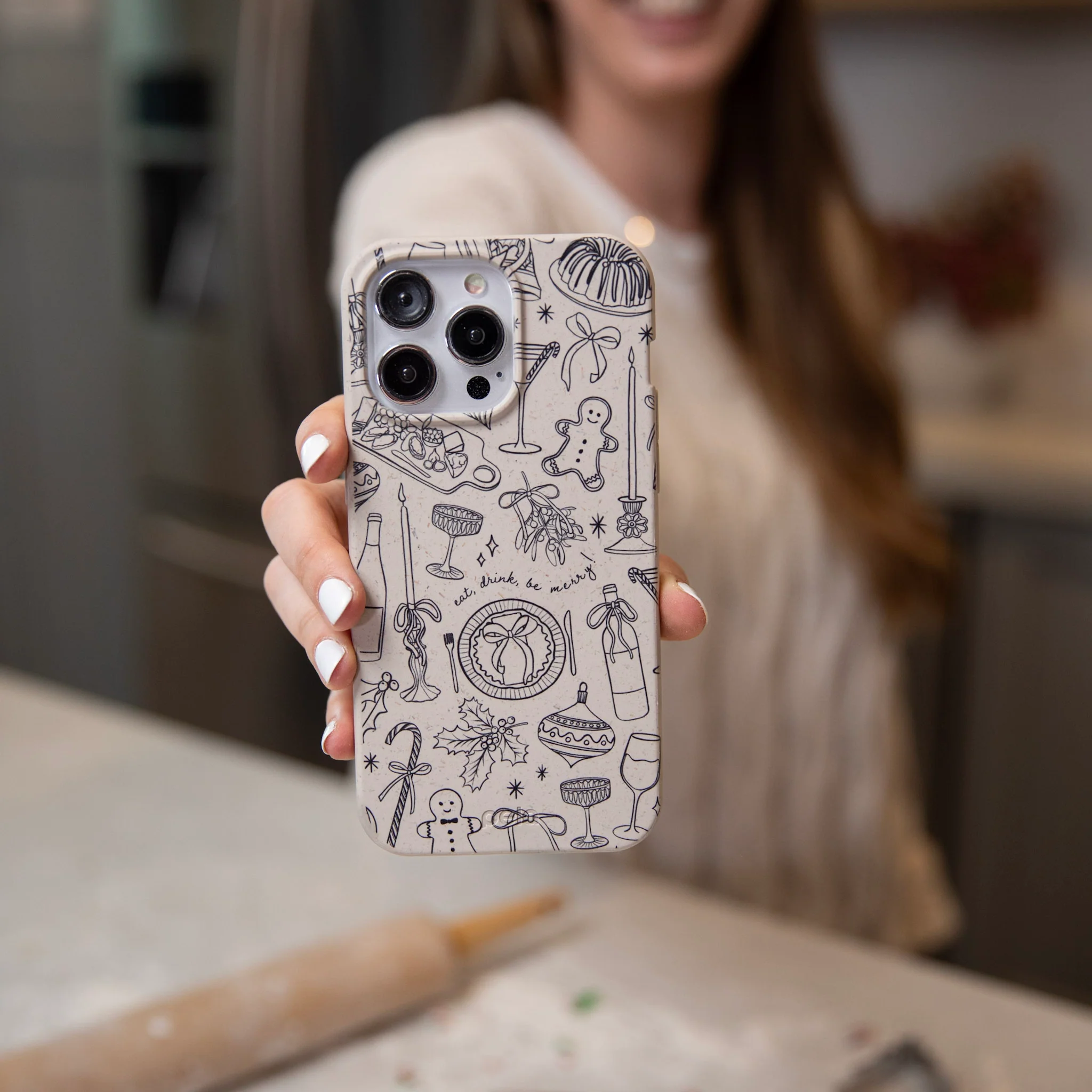 London Fog Holiday Dinner Party Google Pixel 9 Pro XL Case - Image 5