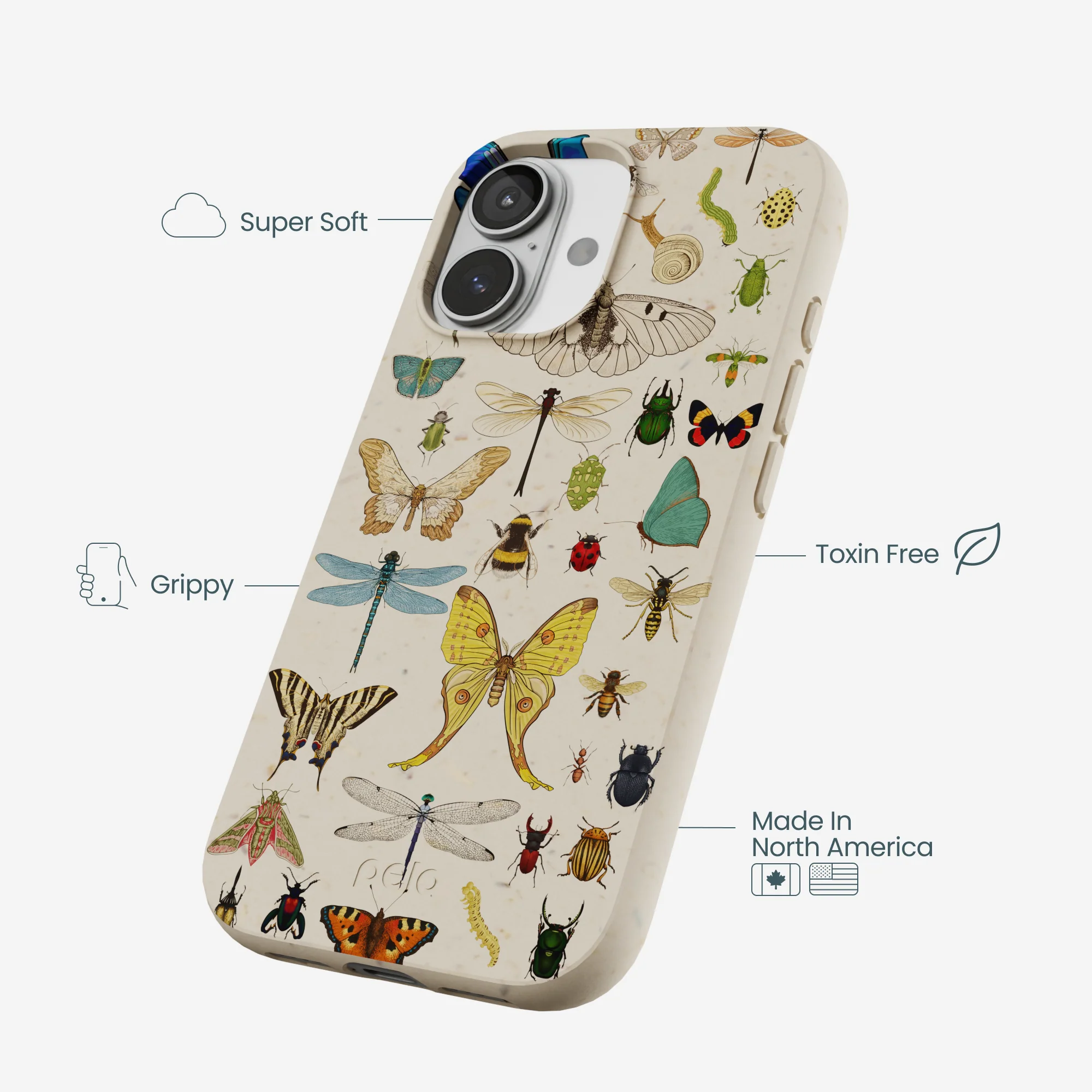 London Fog Invertebrates iPhone 17 Case - Image 3
