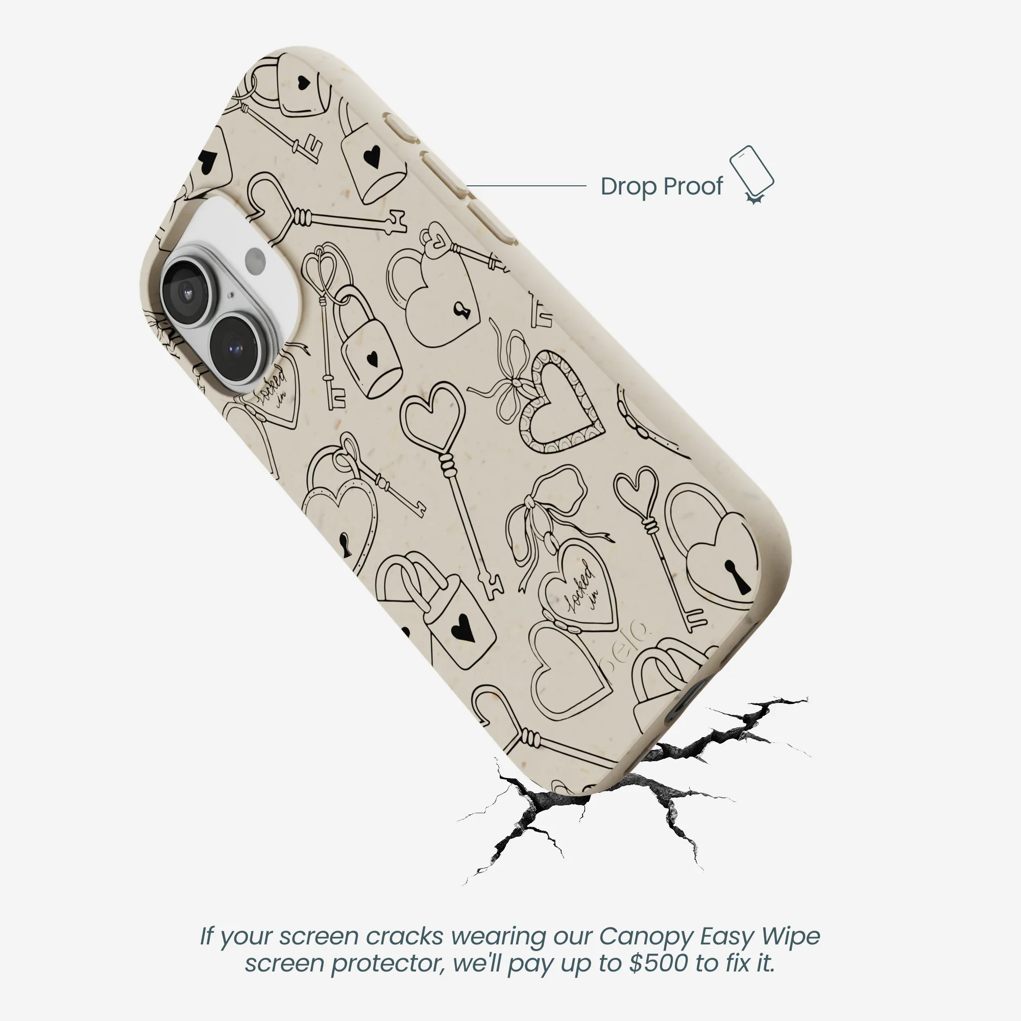 London Fog Locked In Love iPhone 17 Case - Image 5
