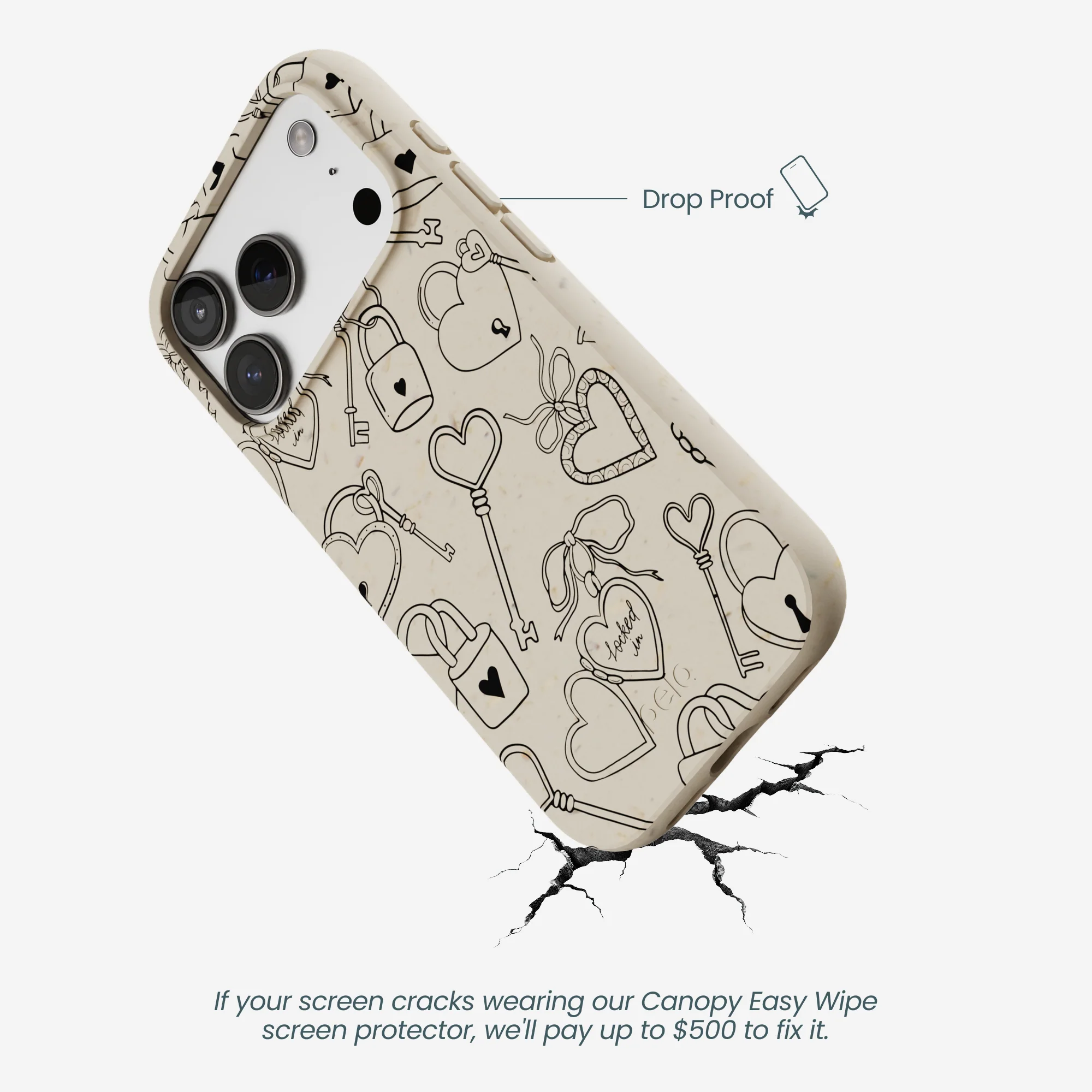 London Fog Locked In Love iPhone 17 Pro Case - Image 5