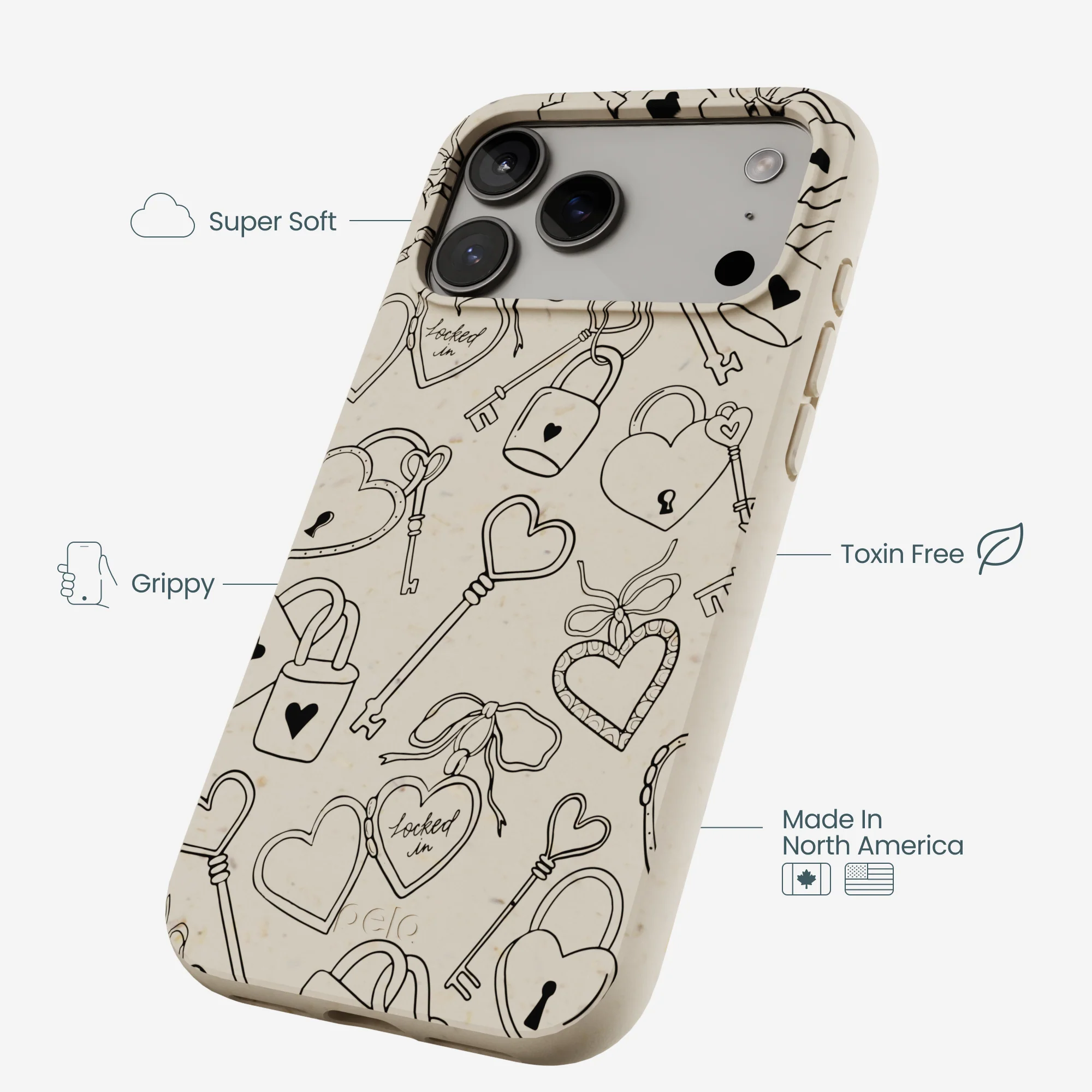 London Fog Locked In Love iPhone 17 Pro Max Case - Image 4