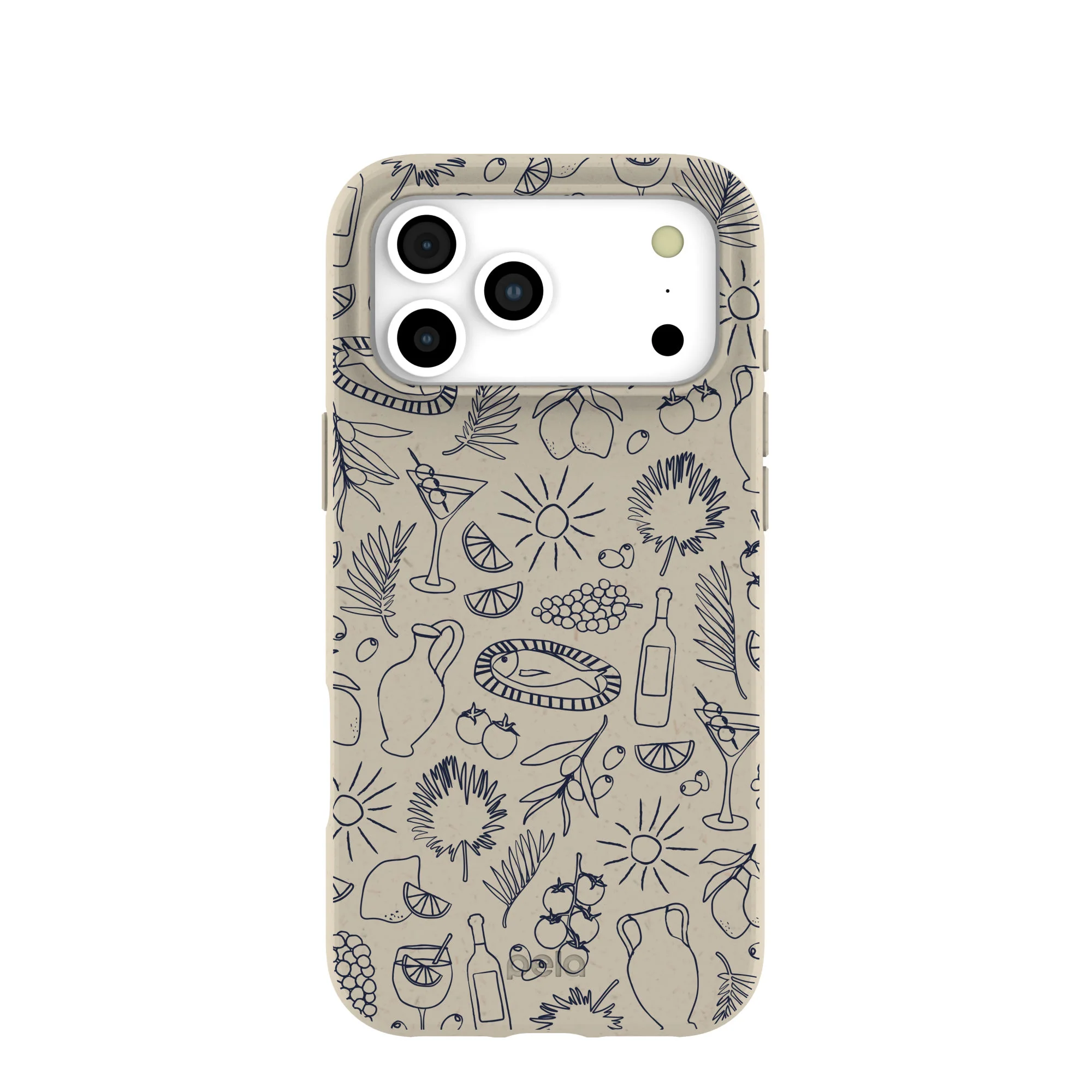 London Fog Mediterranean Moments iPhone 17 Pro Max Case
