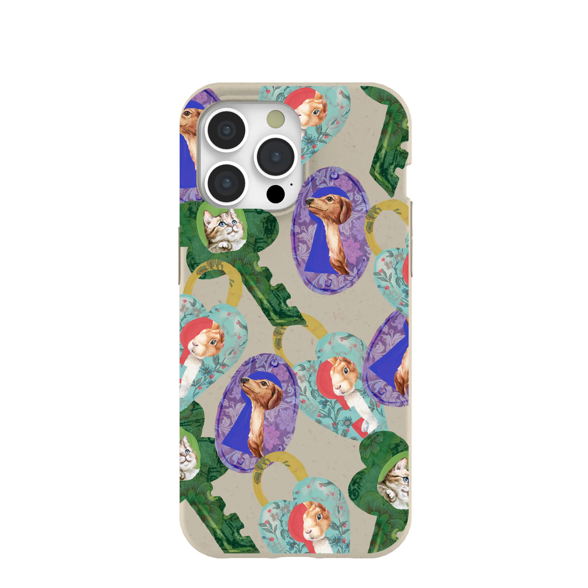 London Fog Pet Locket iPhone 15 Pro Max Case