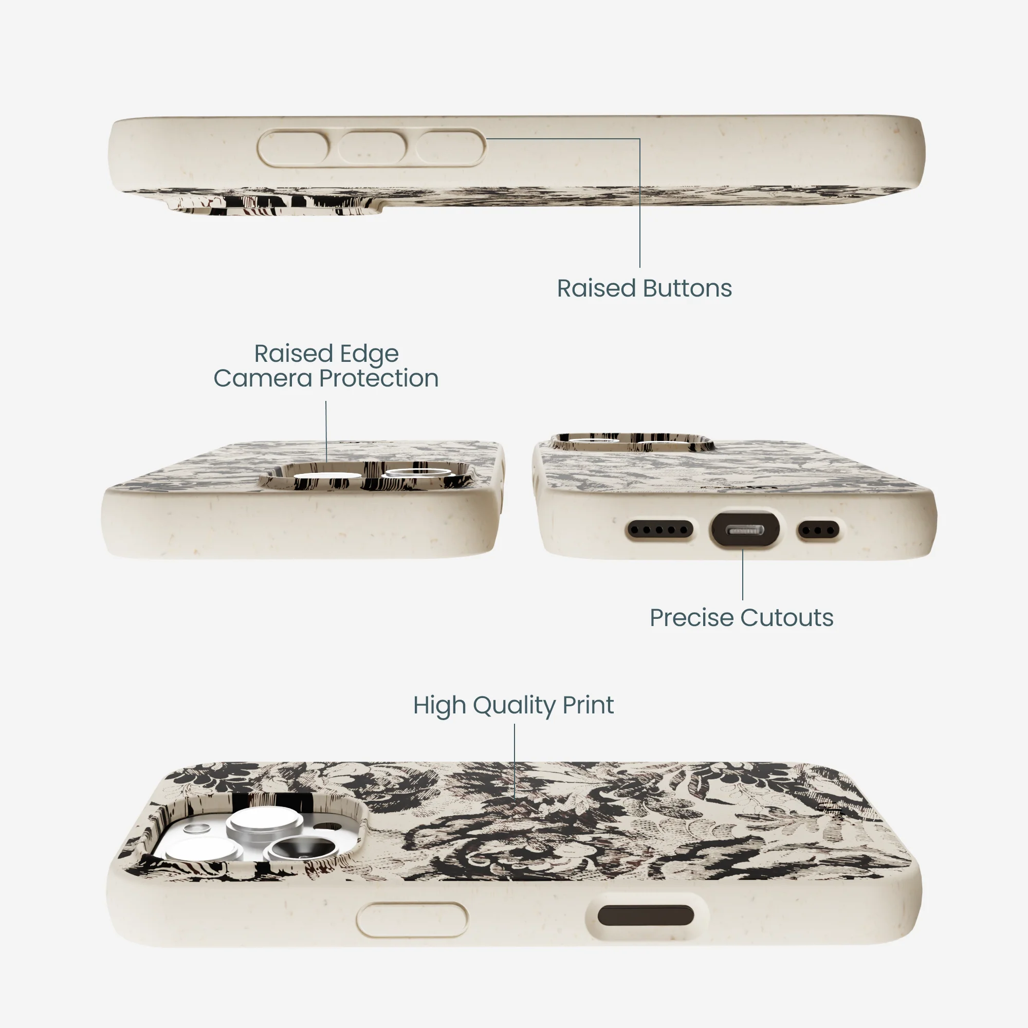 London Fog Petal Press iPhone 16 Pro Max Case - Image 3