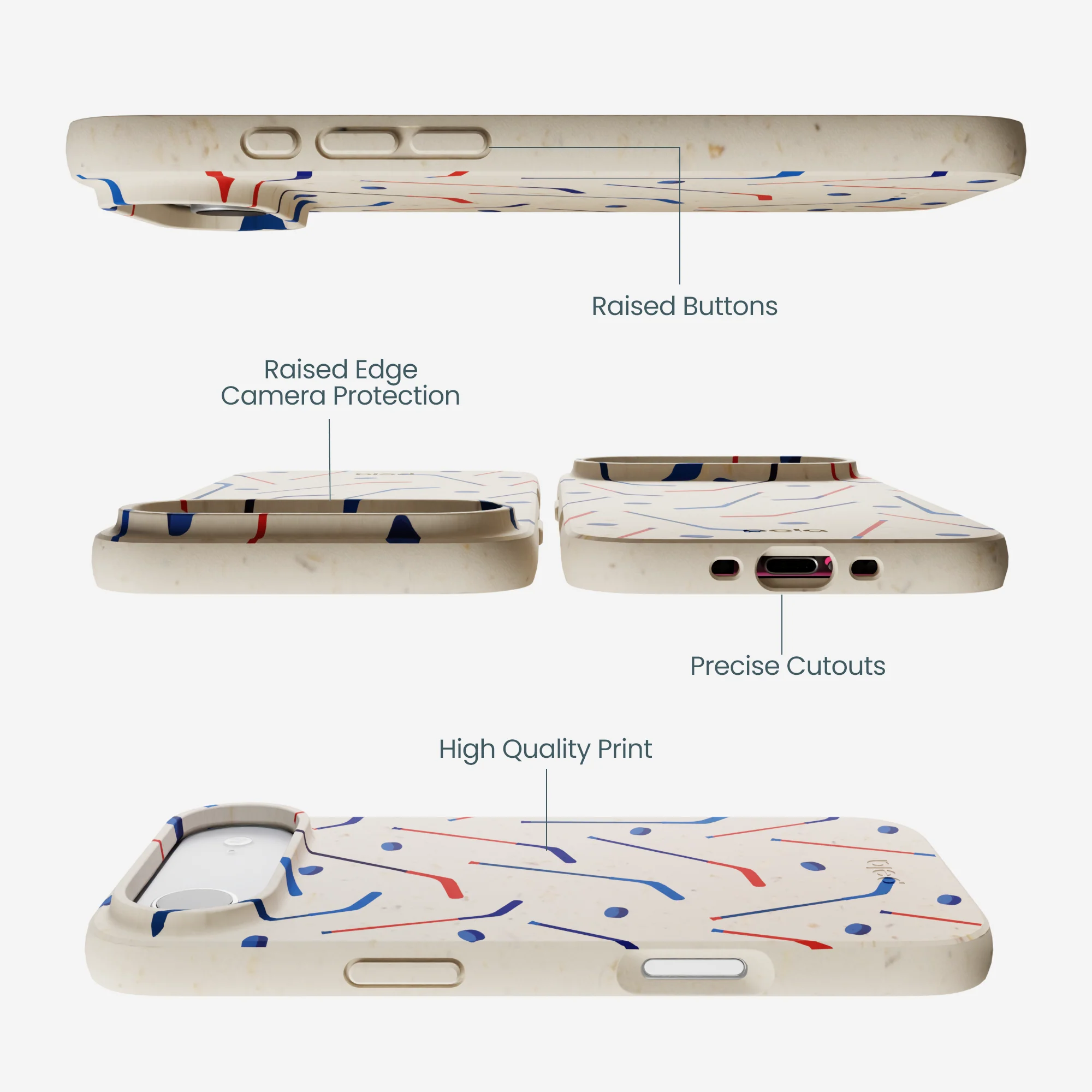 London Fog Pucks and Sticks iPhone Air Case - Image 2