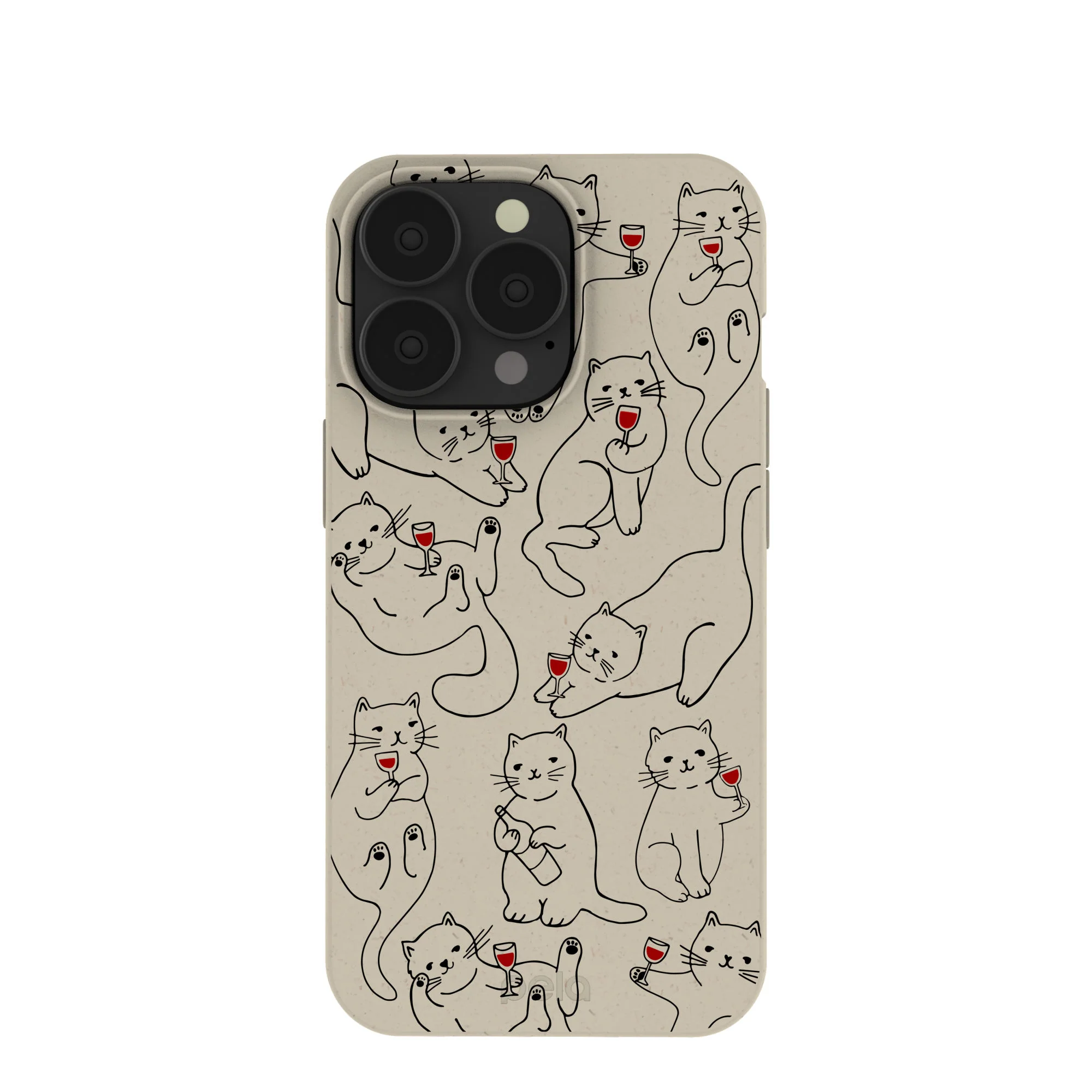 London Fog Purr and Pour iPhone 13 Pro Case