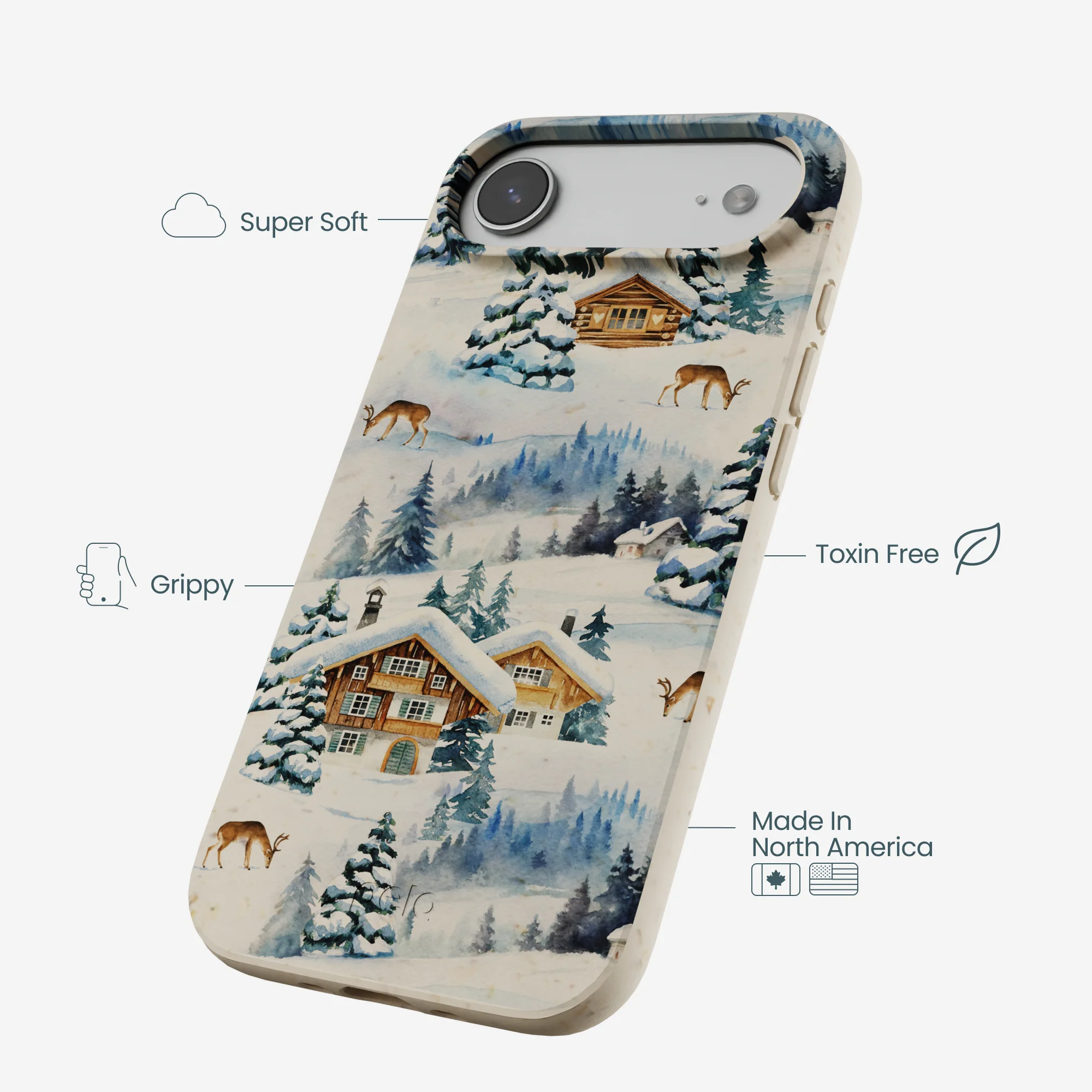 London Fog Whitetail Winter iPhone Air Case - Image 4