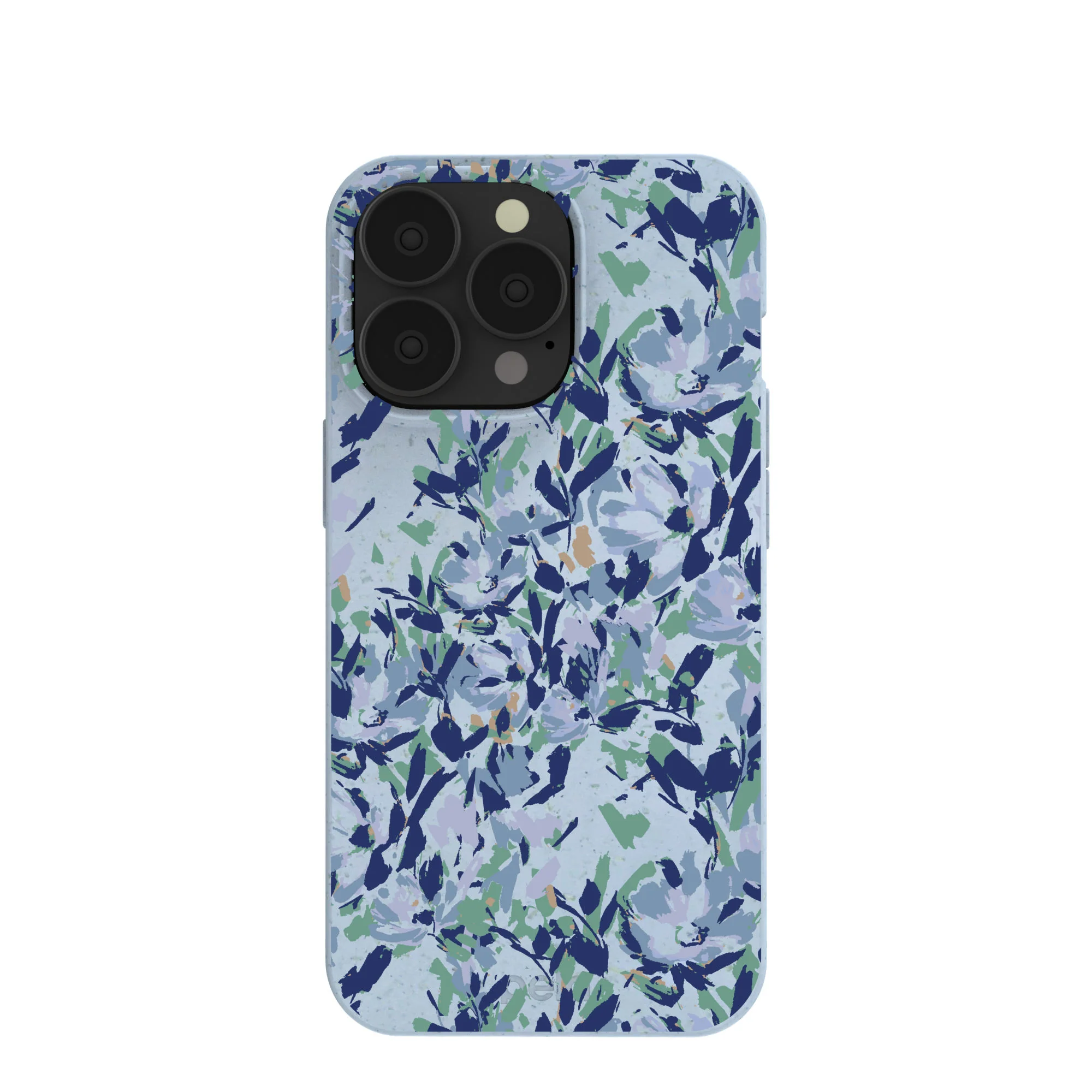 Powder Blue Blue Blooms iPhone 13 Pro Case
